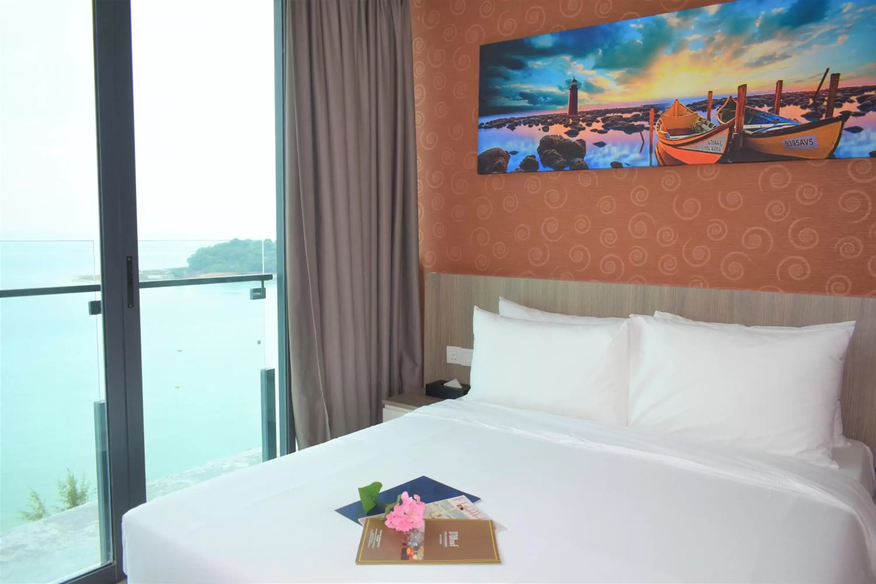 Bed in D'Wharf Hotel & Serviced Residence