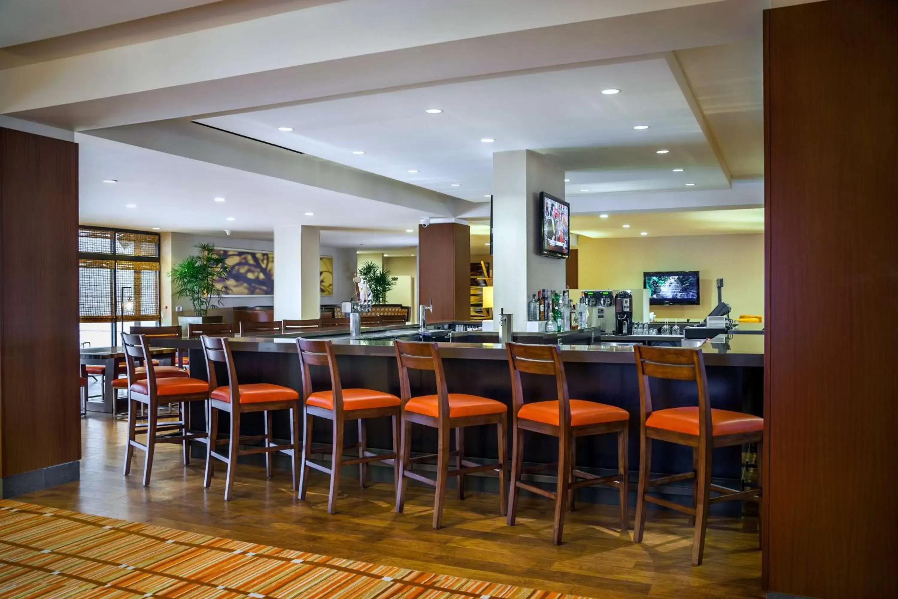 Lounge or bar, Restaurant/Places to Eat in DoubleTree by Hilton San Francisco Airport