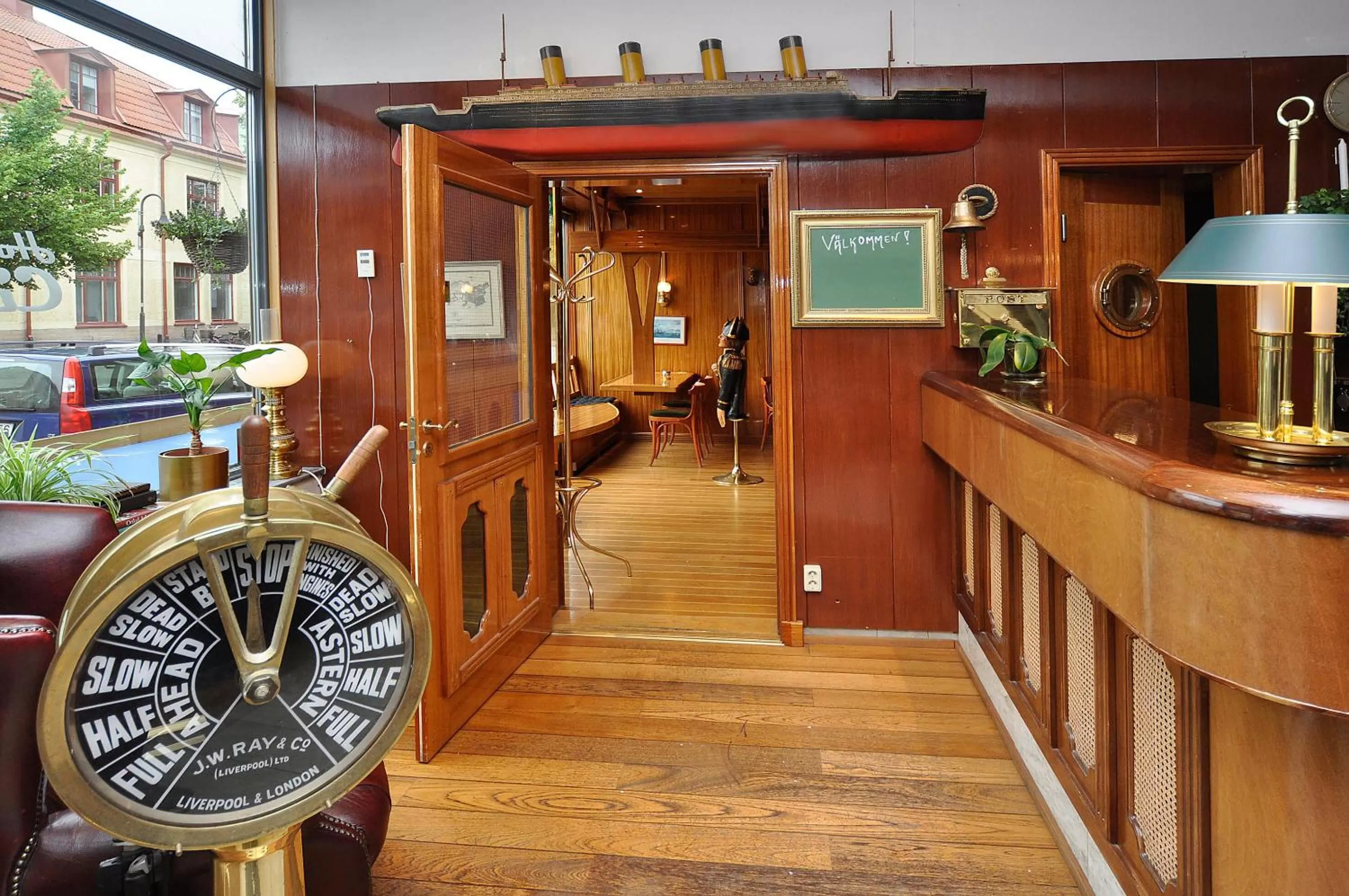 Lobby or reception in Hotell City