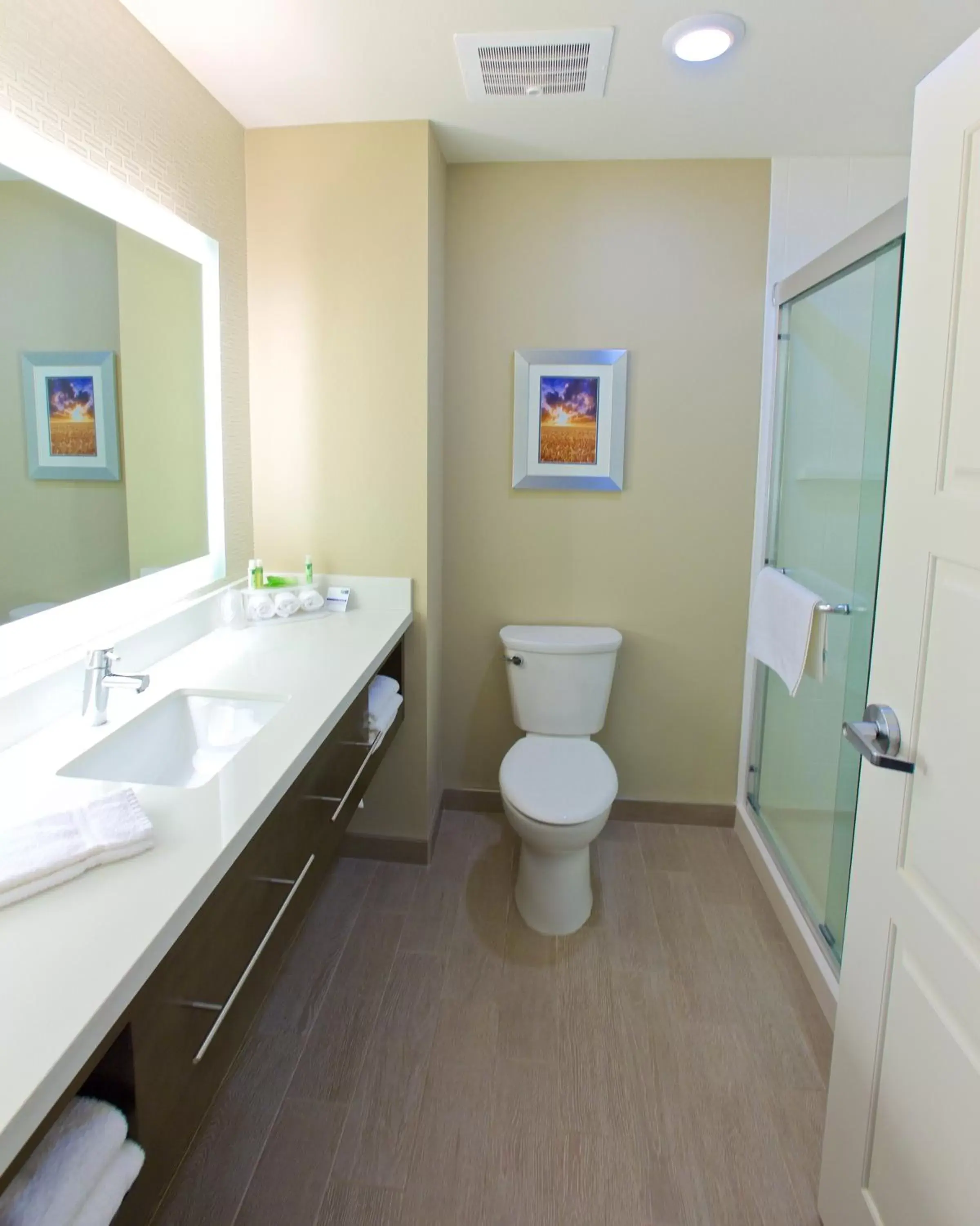 Photo of the whole room, Bathroom in Holiday Inn Express Fargo SW I94 Medical Center, an IHG Hotel