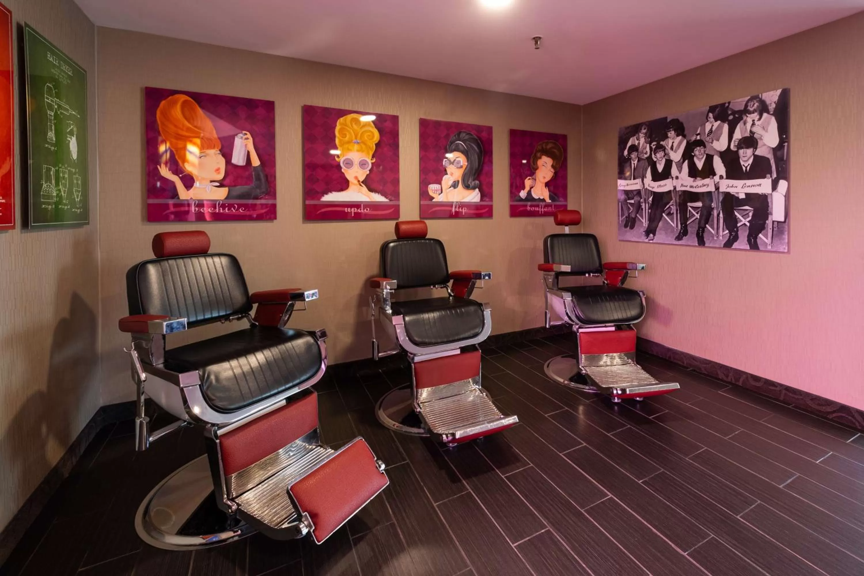 Decorative detail in The Verve Boston Natick, Tapestry Collection by Hilton