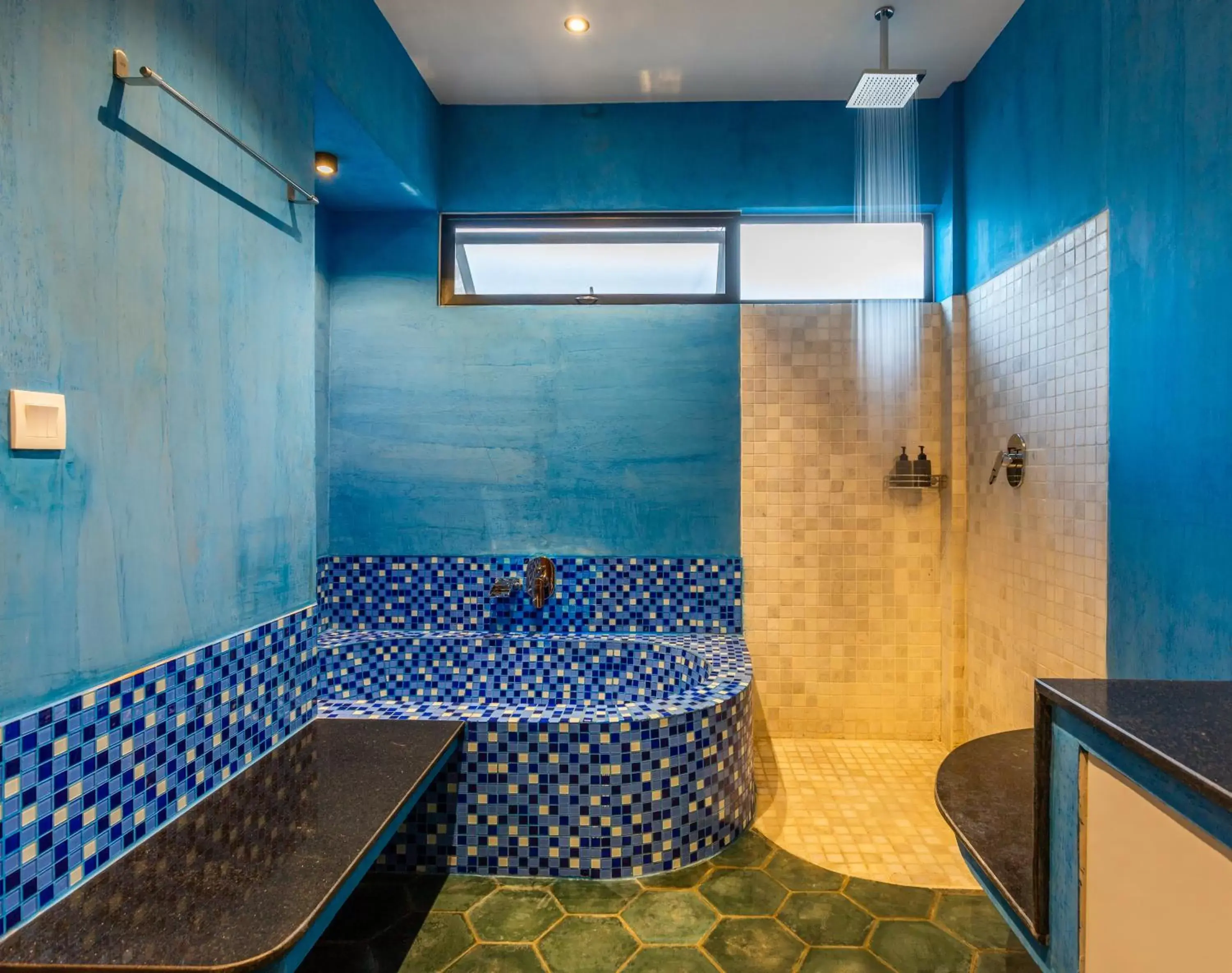 Shower, Bathroom in Baahu Villa