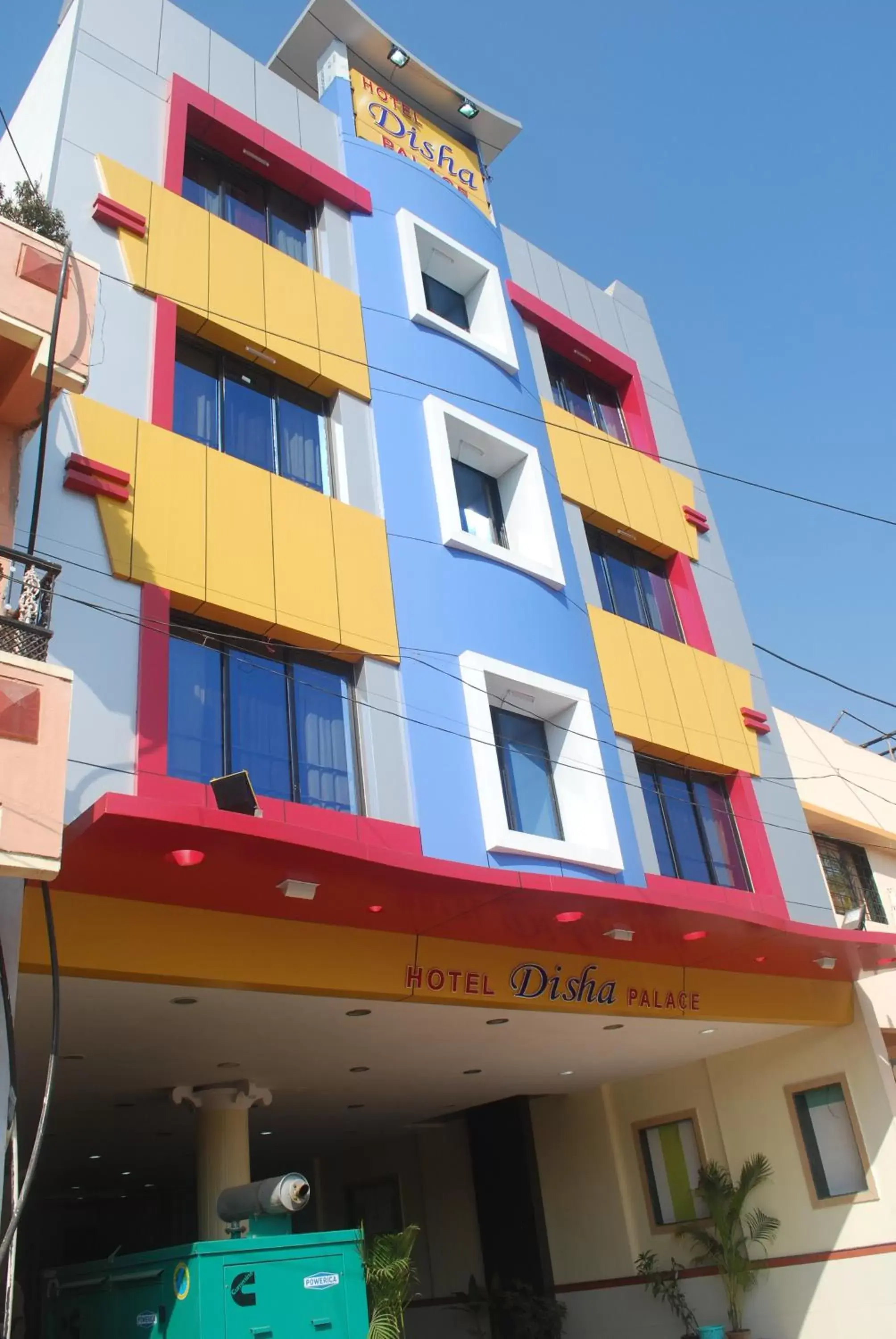 Facade/entrance, Property Building in Hotel Disha Palace