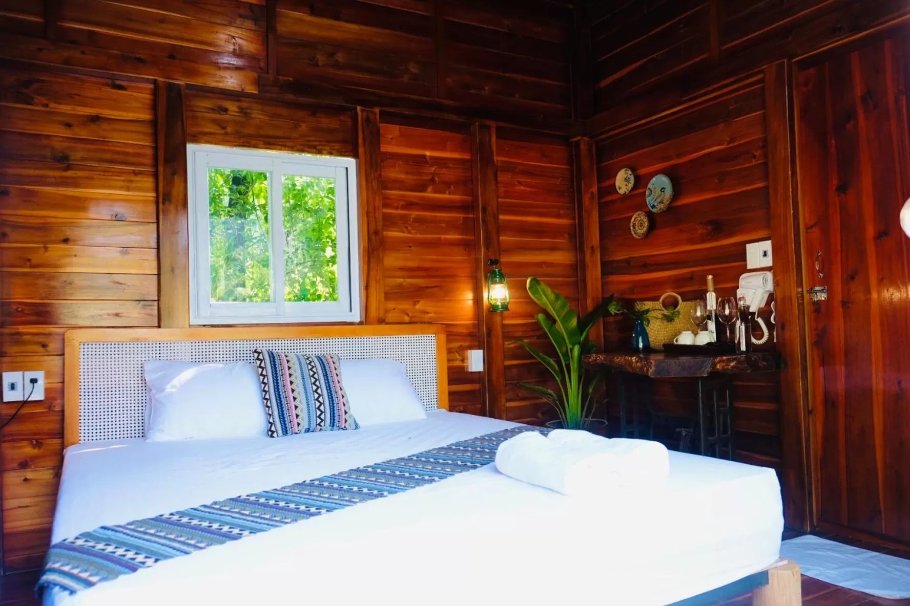 Bed in Trang An Lamia Bungalow