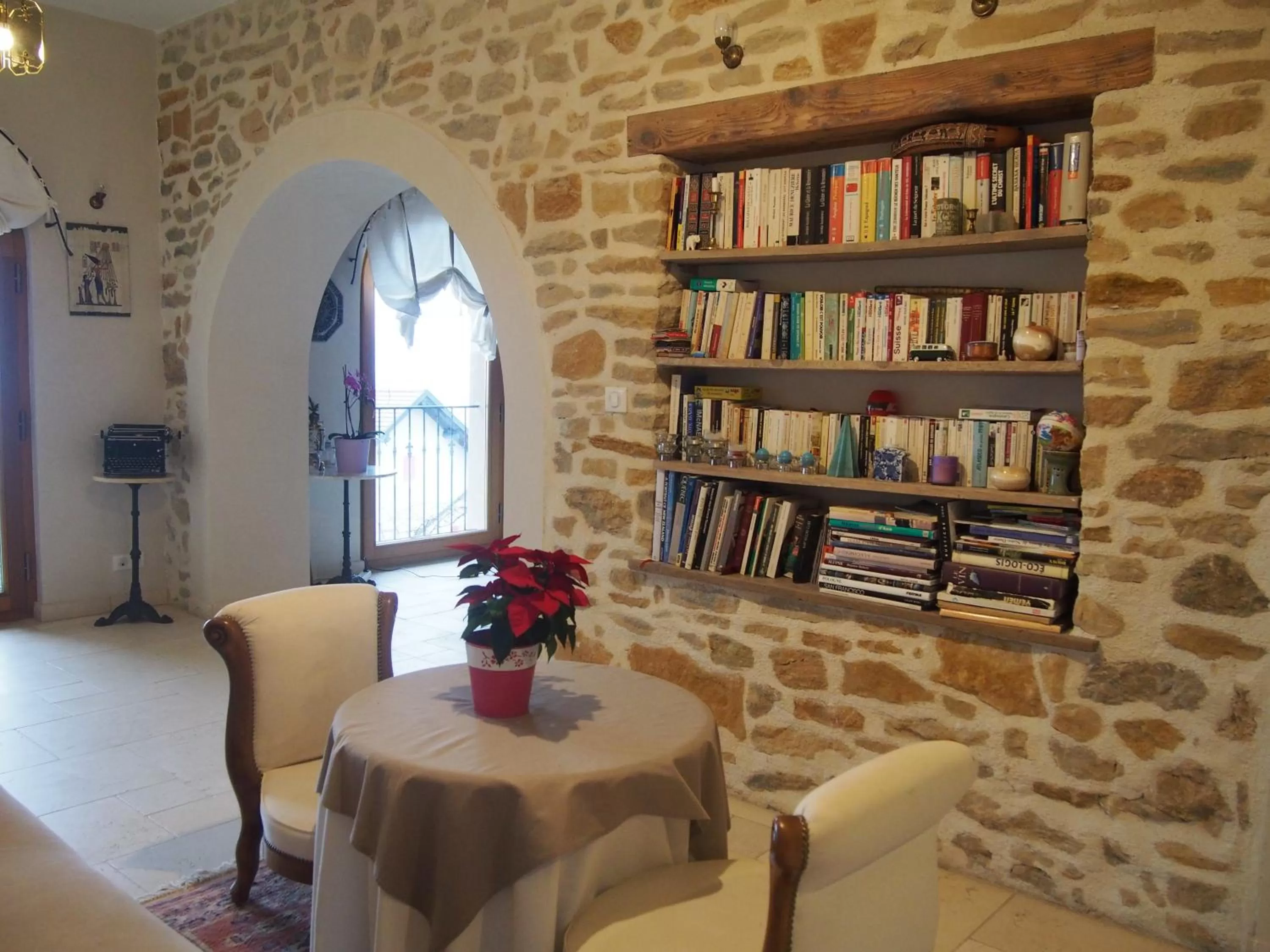 Decorative detail, Library in Les Lumières de Genève