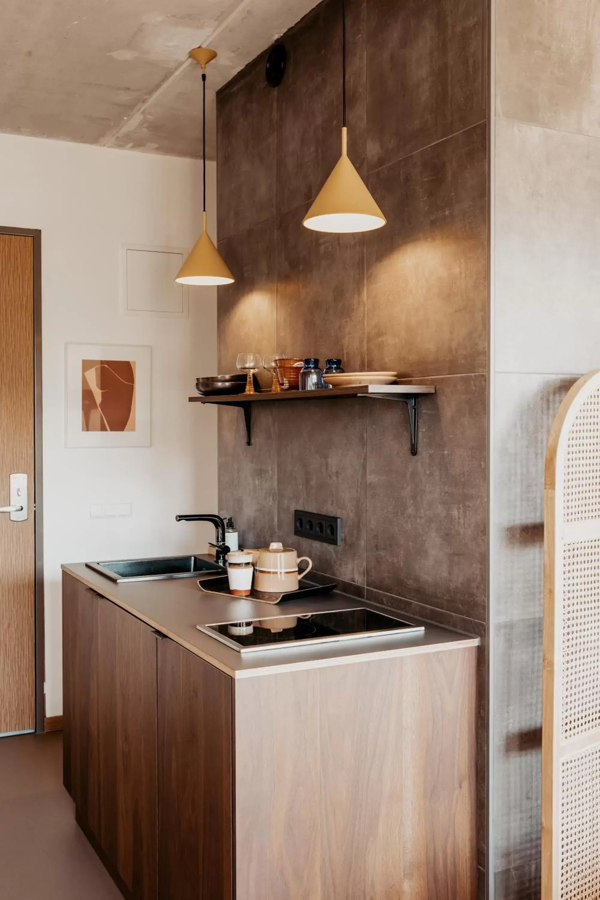 Kitchen or kitchenette, Kitchen/Kitchenette in Strandhotel Zoomers