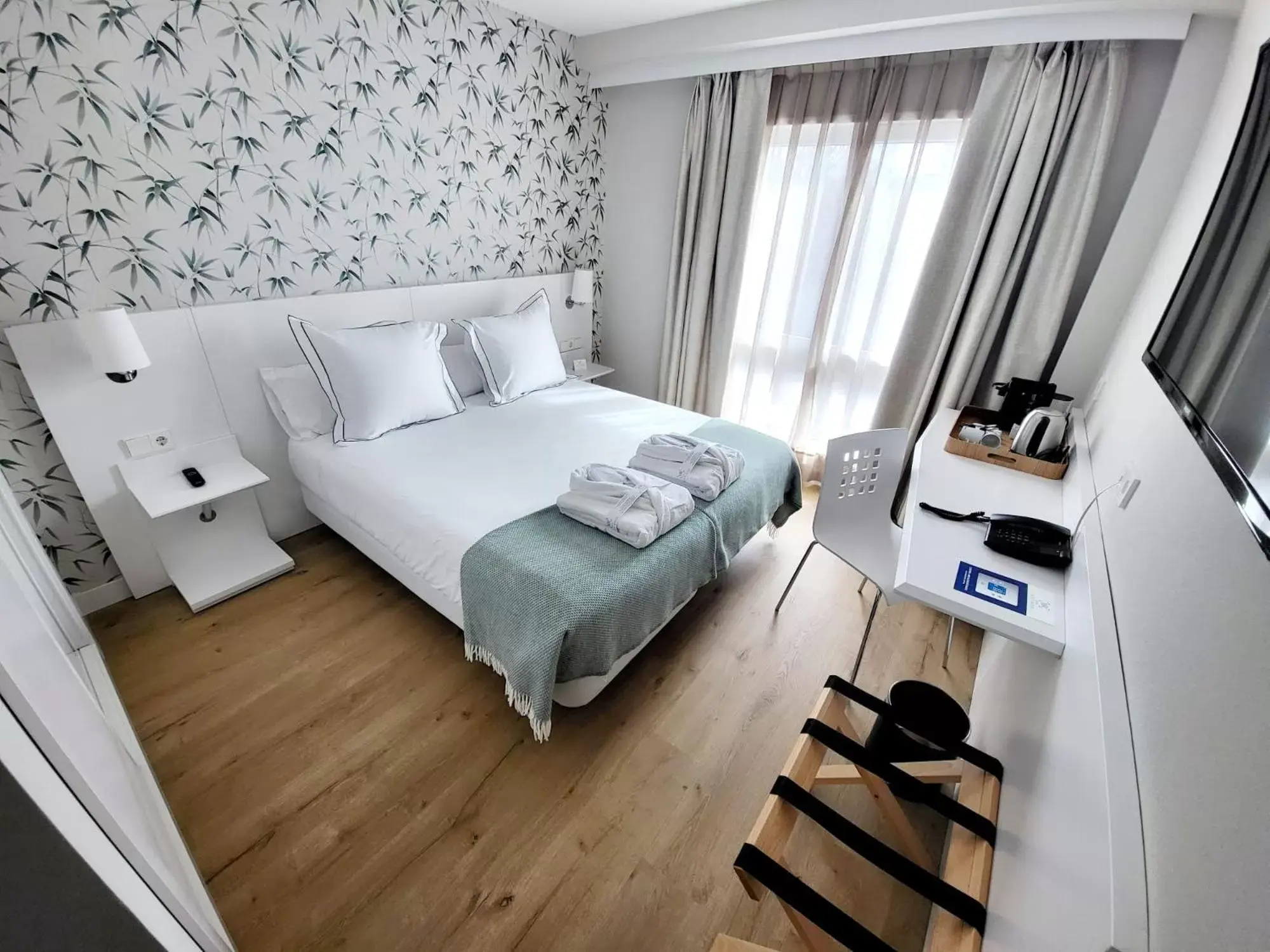 Bed in Hotel Monte Rozas