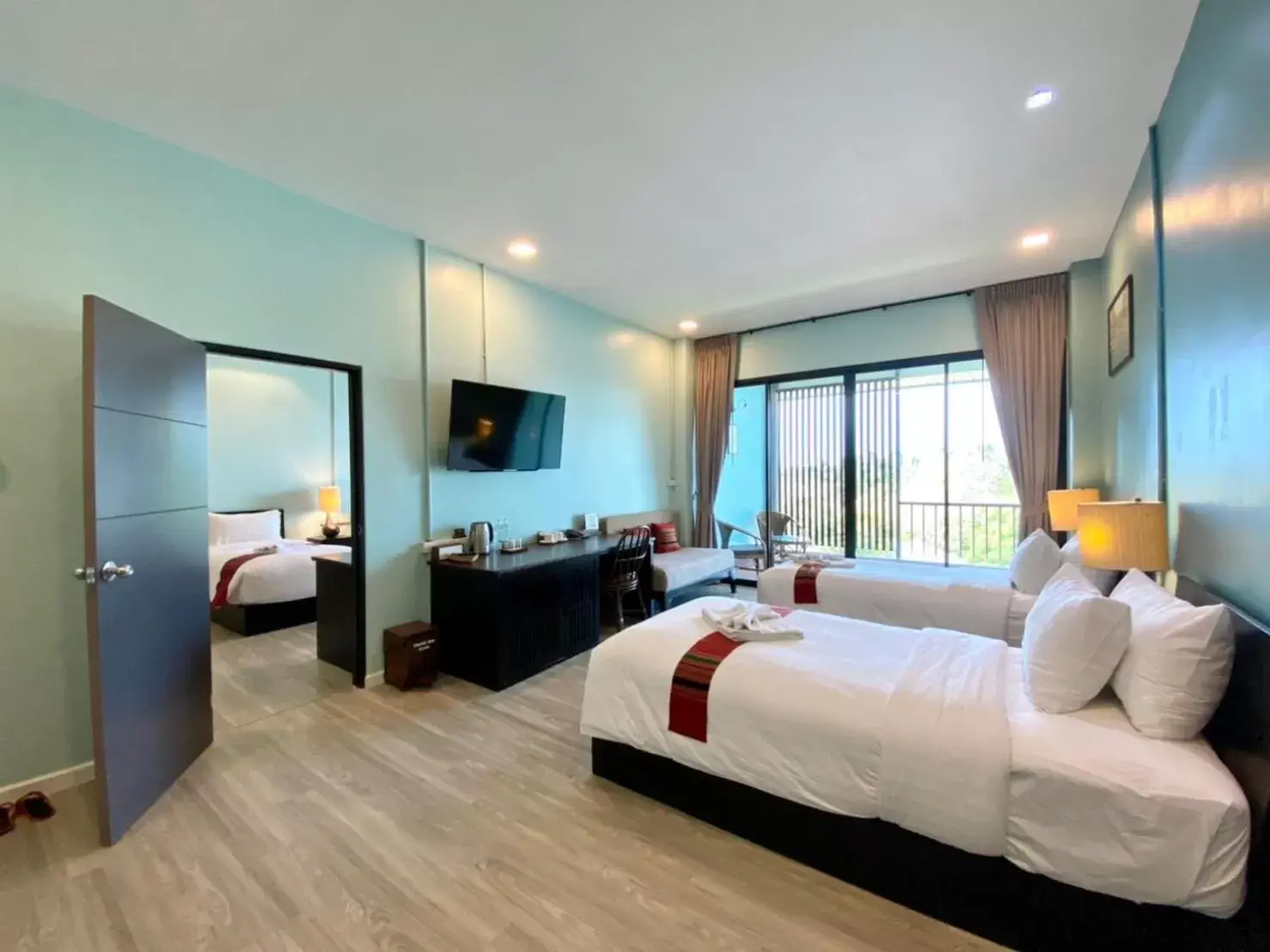 Bedroom in Maikaew Damnoen Resort