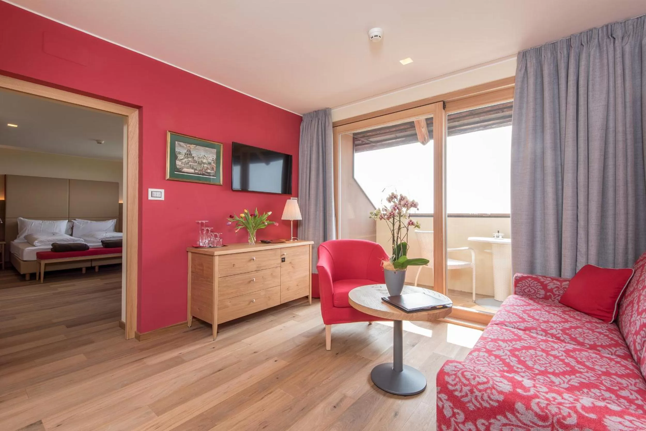 Decorative detail, Bed in Hotel Ansitz Kematen ***S