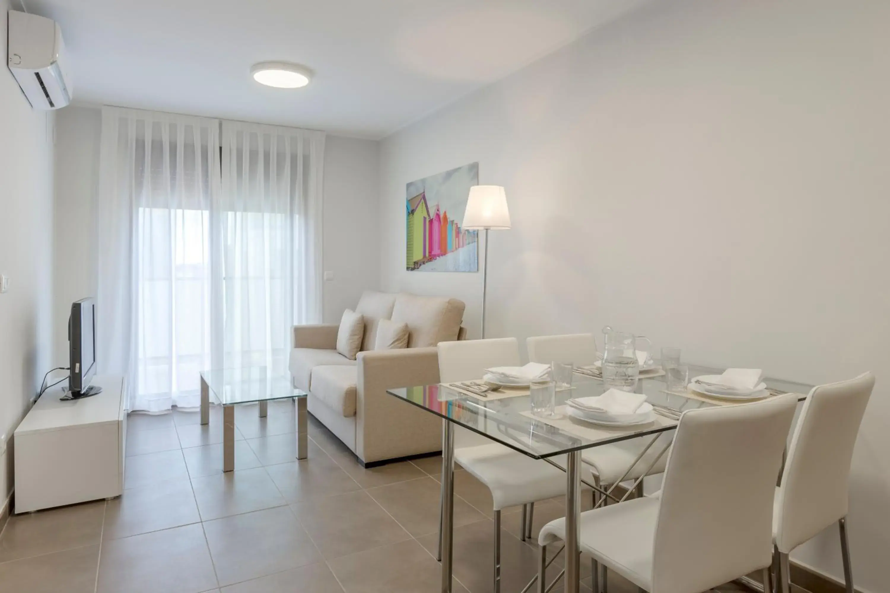 Living room, Dining Area in Las Dunas