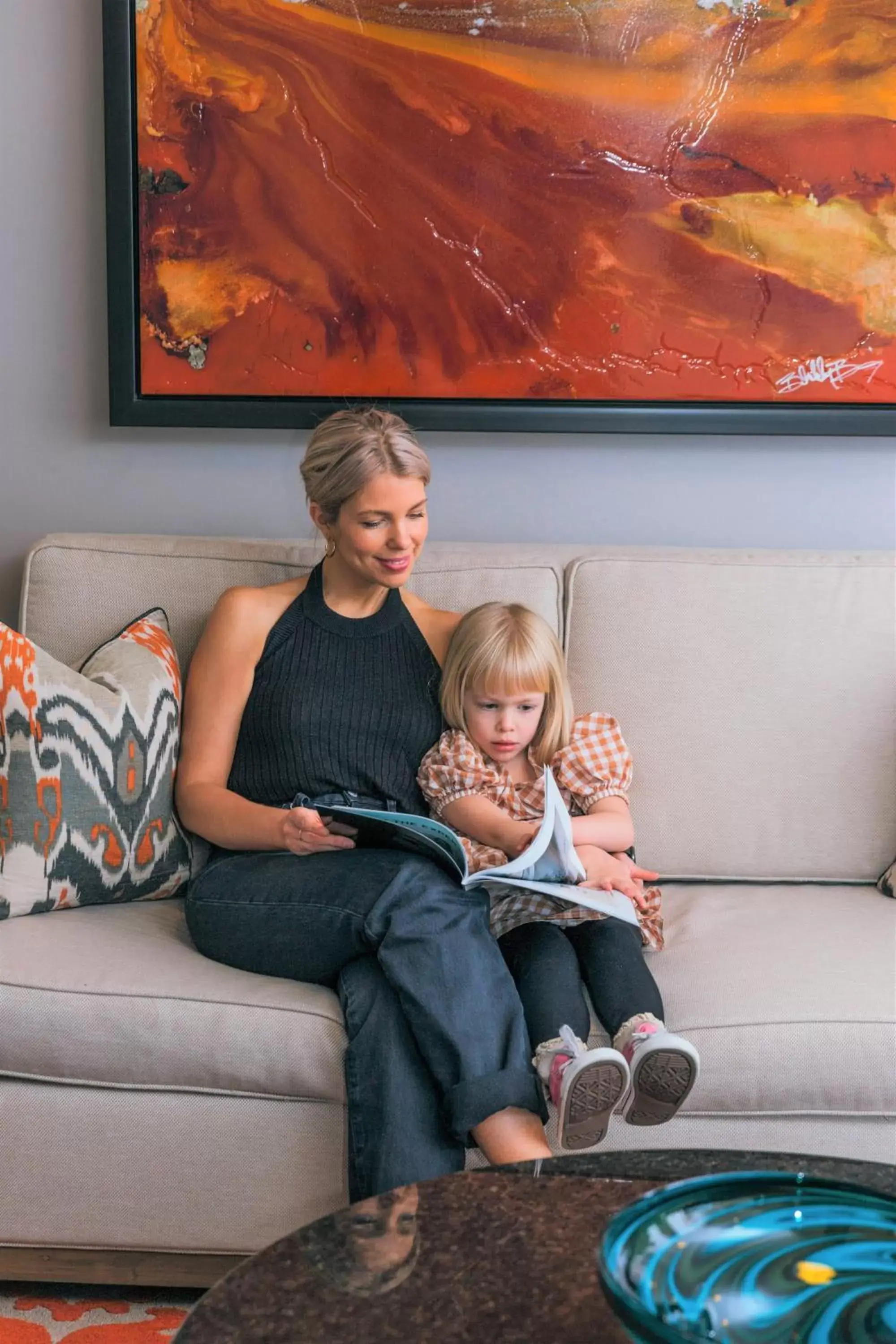 People, Family in Miller Apartments