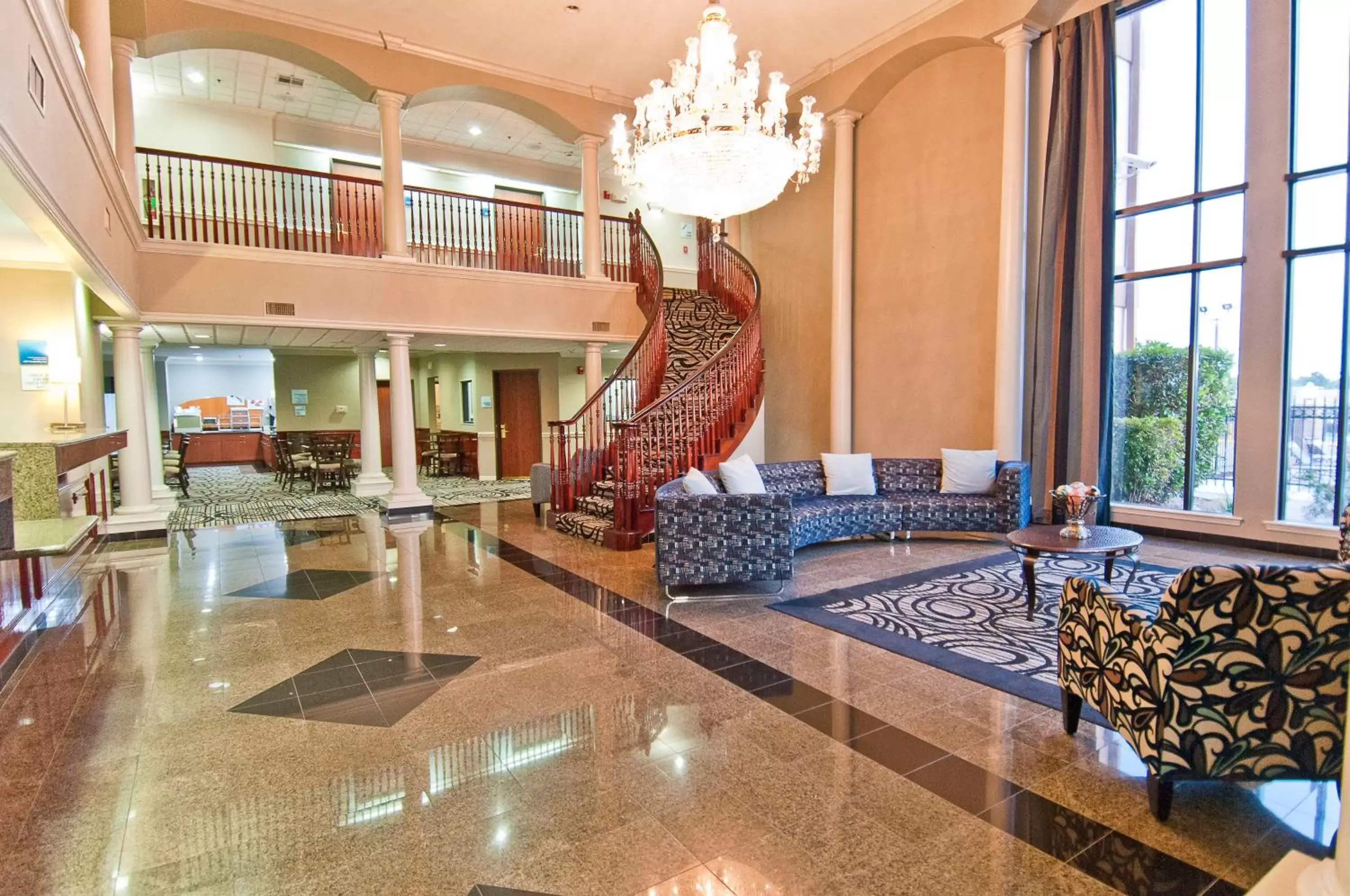 Property building, Lobby/Reception in Holiday Inn Express Hotel and Suites Lake Charles, an IHG Hotel