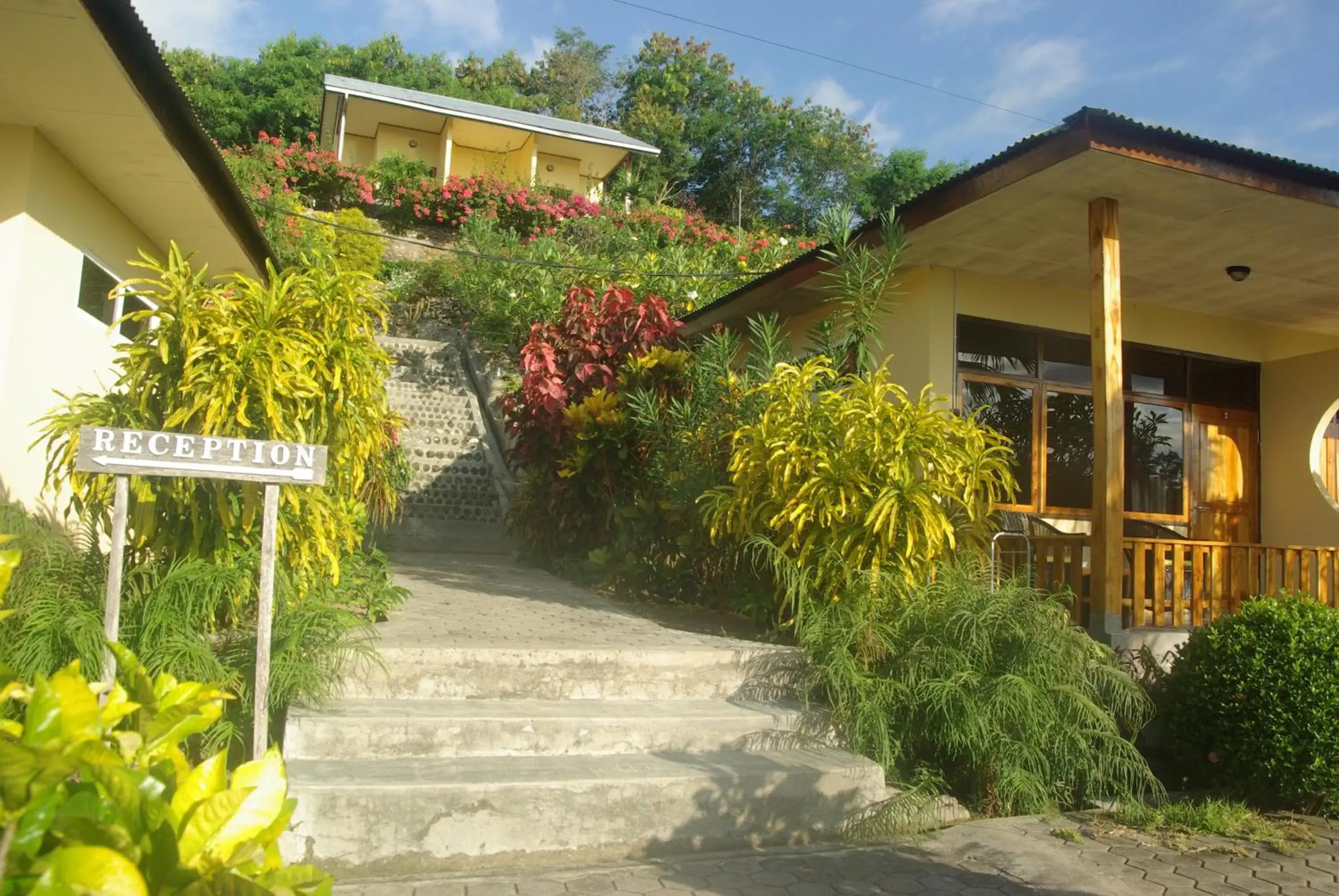 Garden in Golo Hilltop Hotel