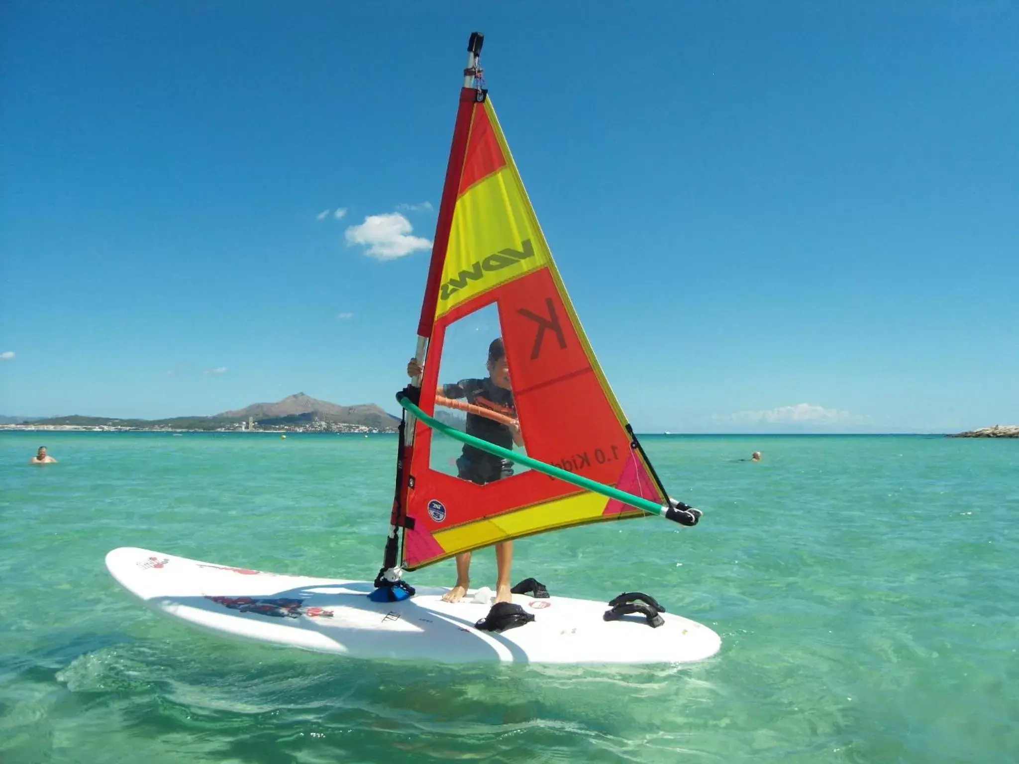 Windsurfing in Angelina's Home