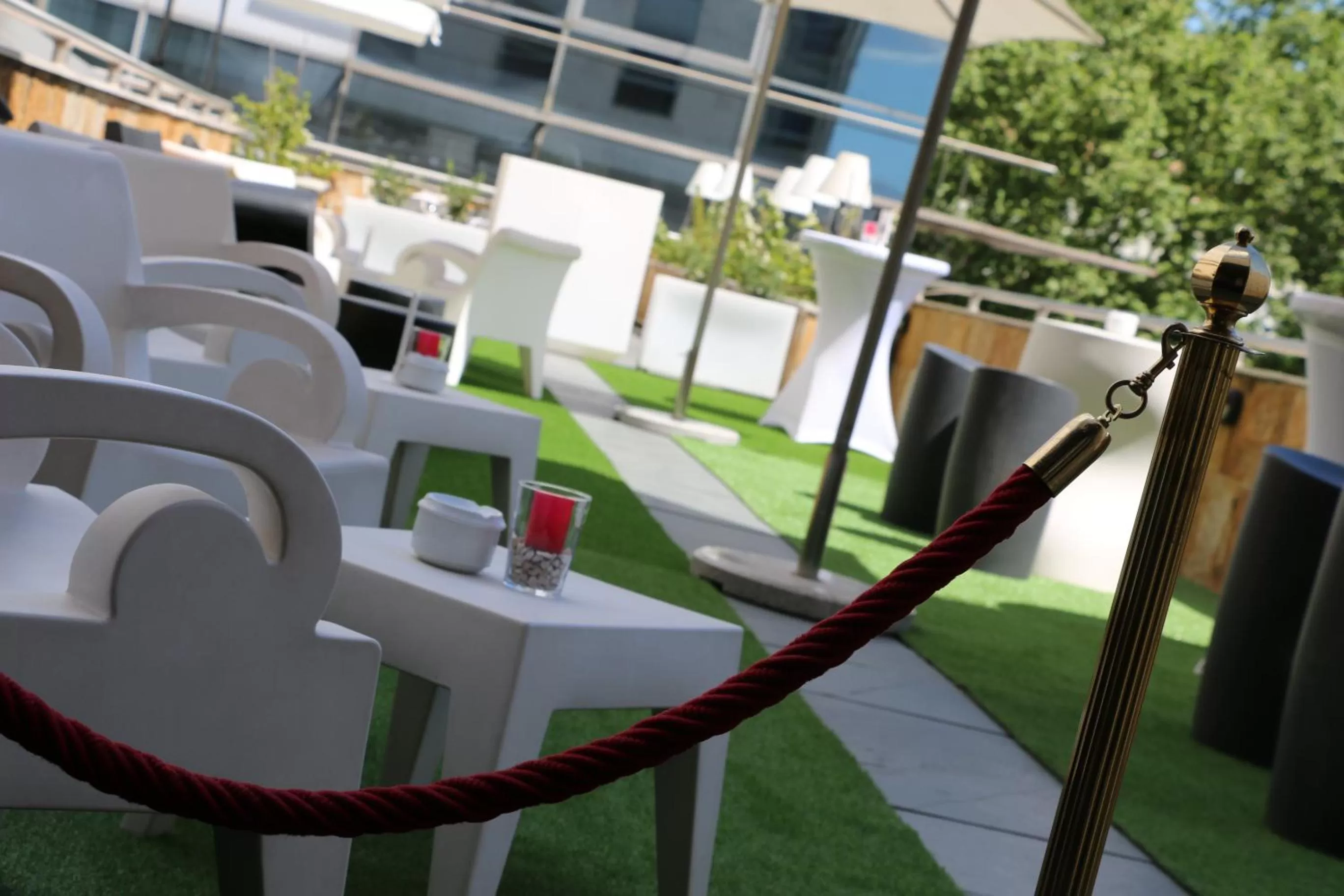 Balcony/Terrace in Hotel Villamadrid