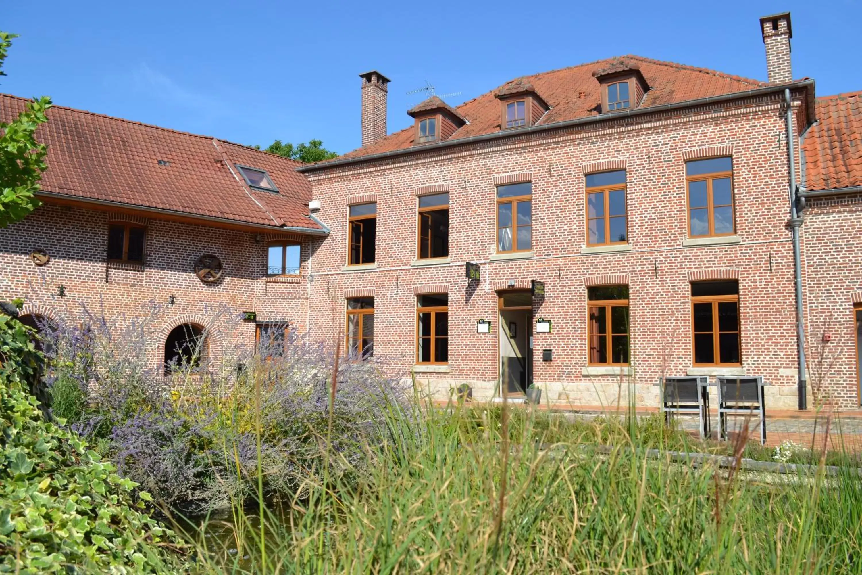 Garden, Property Building in Le Domaine des Cigognes