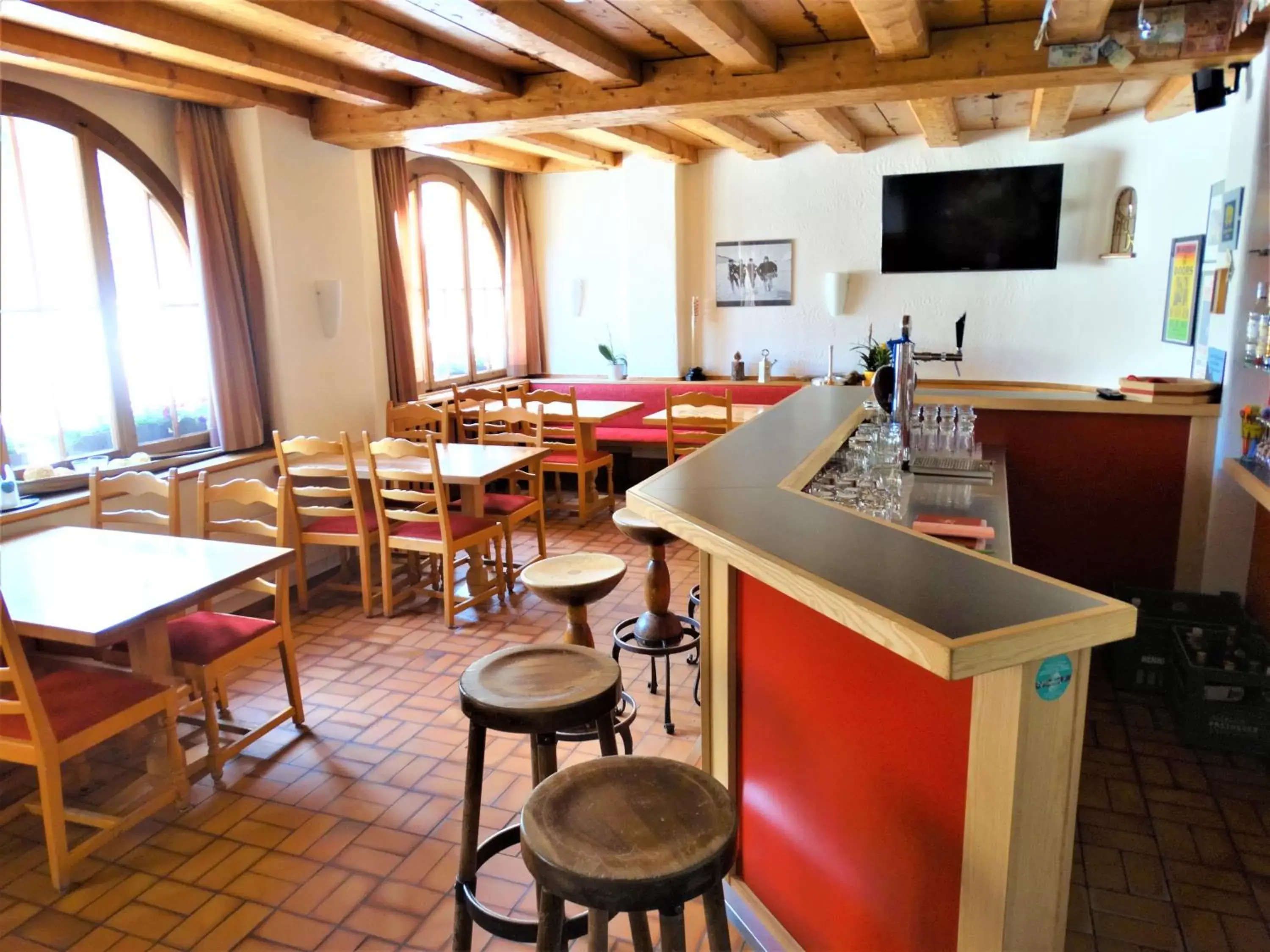 Restaurant/places to eat, Lounge/Bar in Hotel Bündnerhof