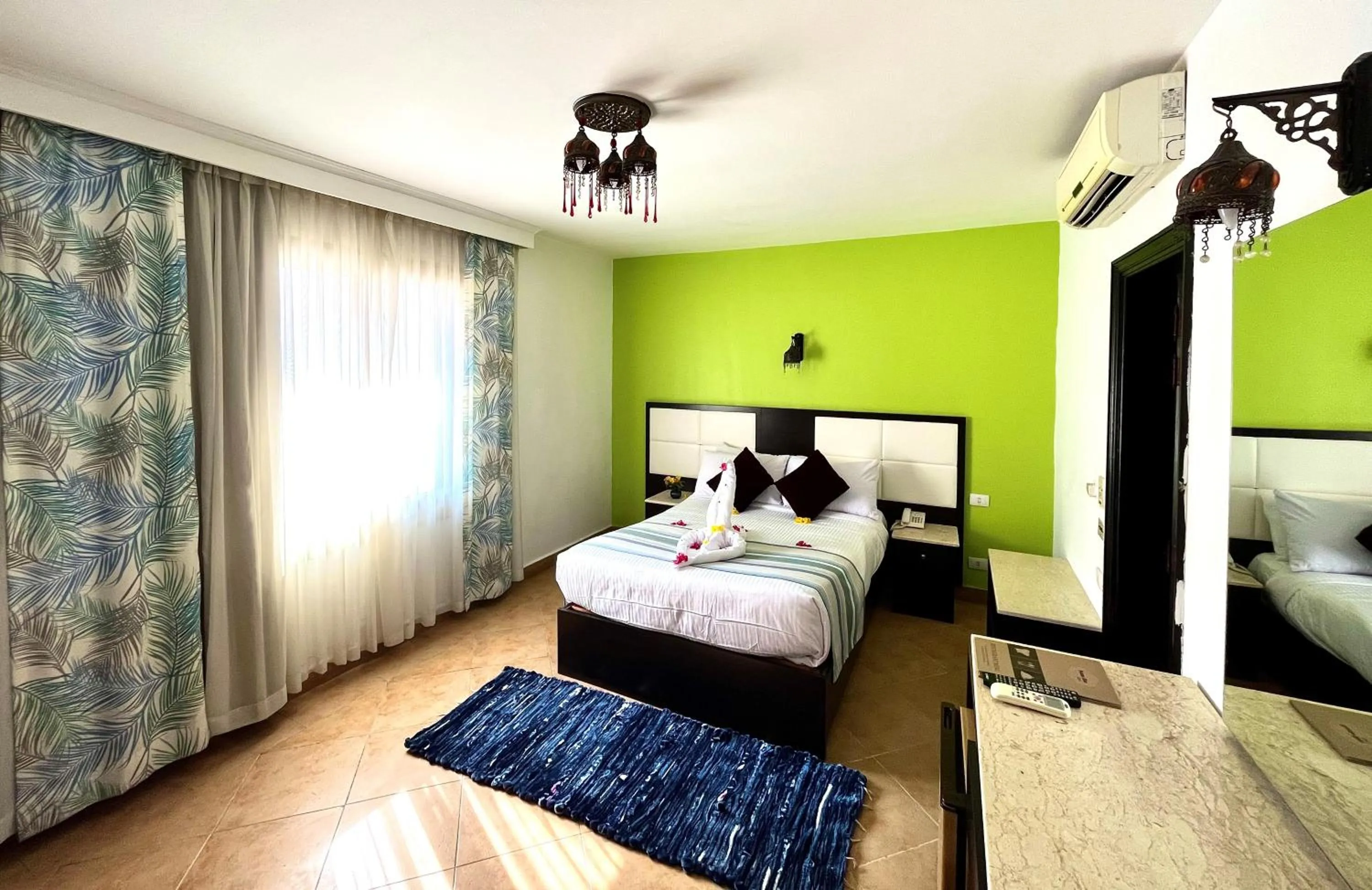 Bedroom, Bed in Naama Blue Hotel