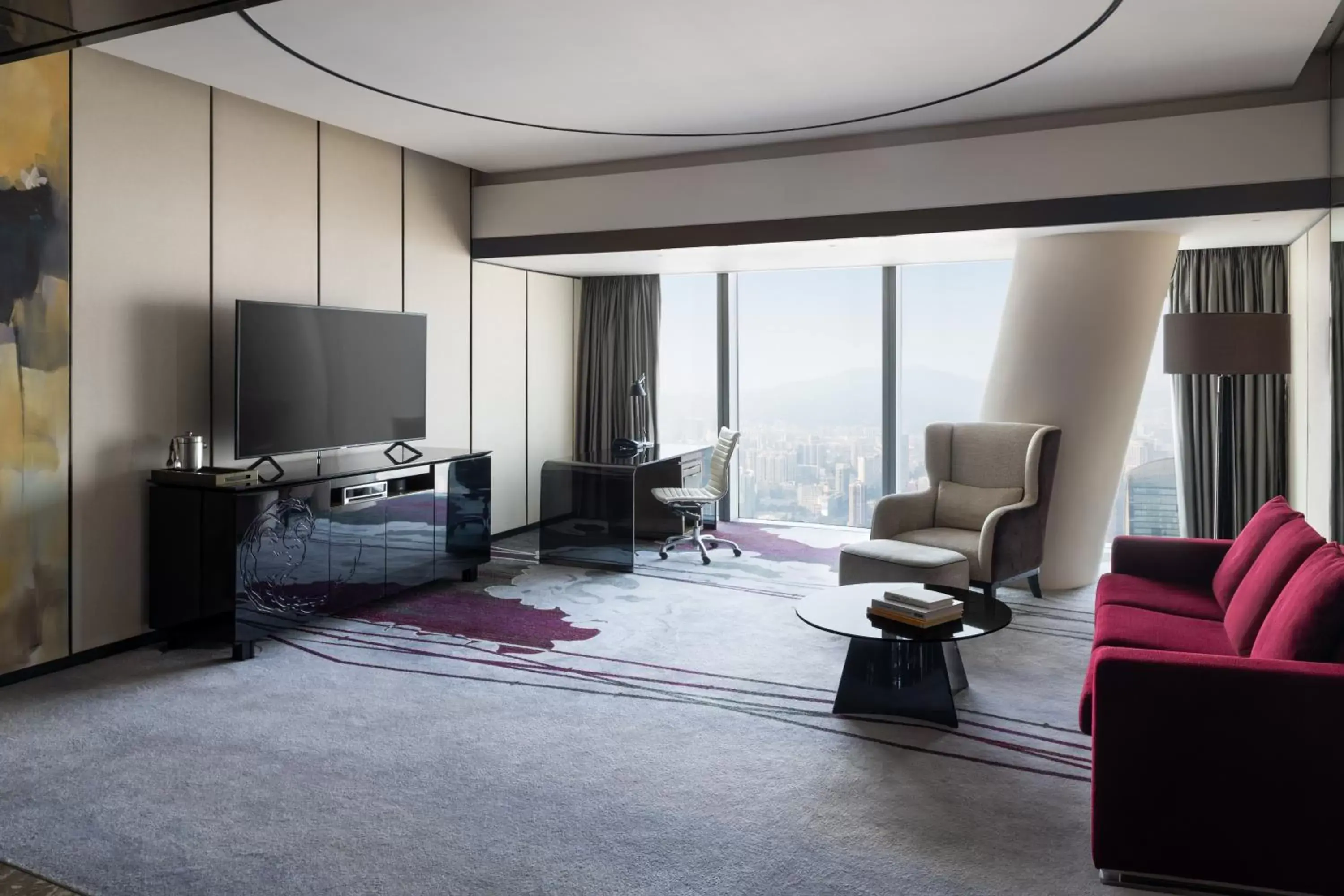 Living room, Seating Area in Four Seasons Hotel Guangzhou - Free Shuttle Bus to Canton Fair Complex during Canton Fair period