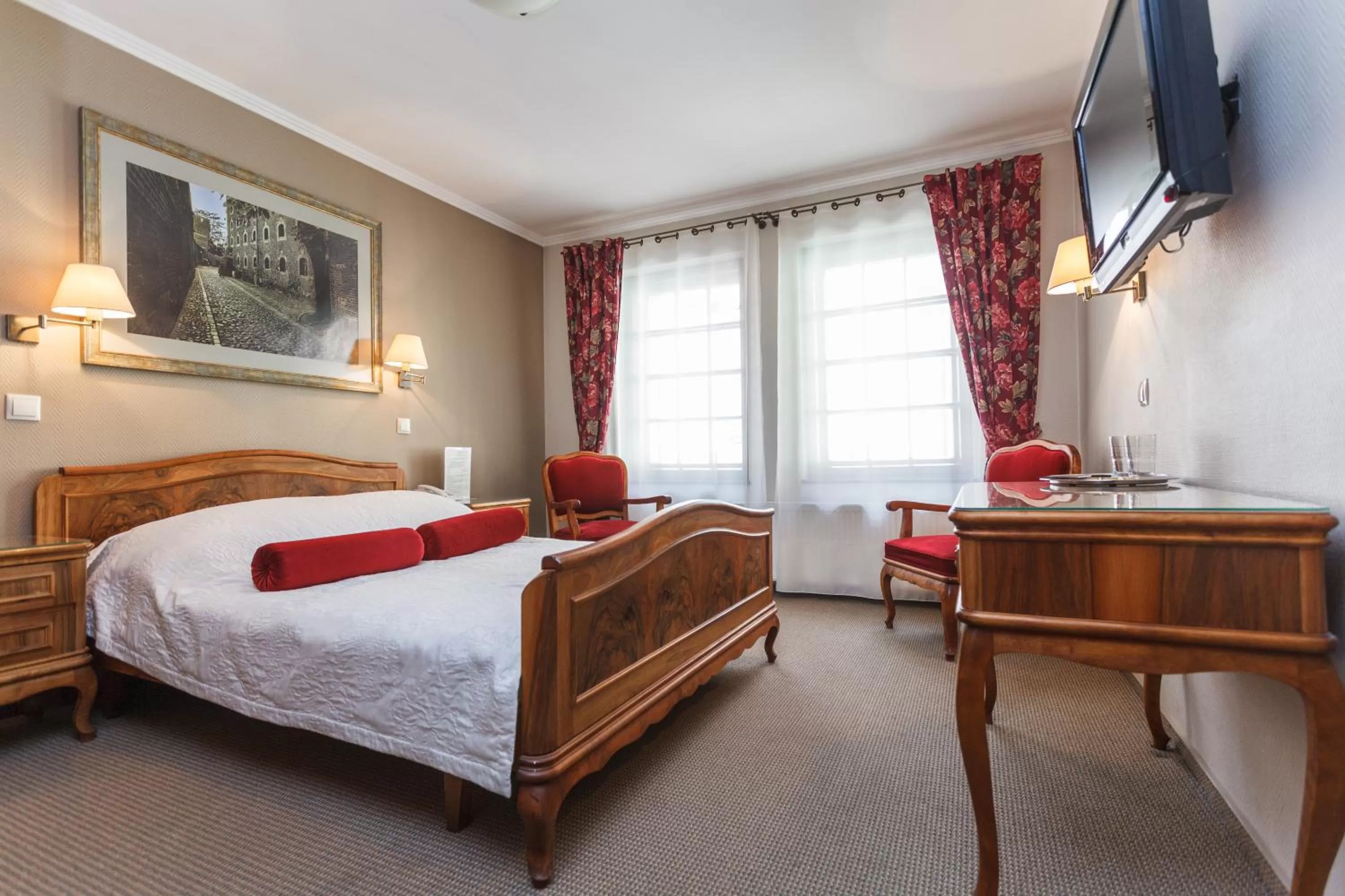 Bedroom, Bed in Hotel Czarna Róża