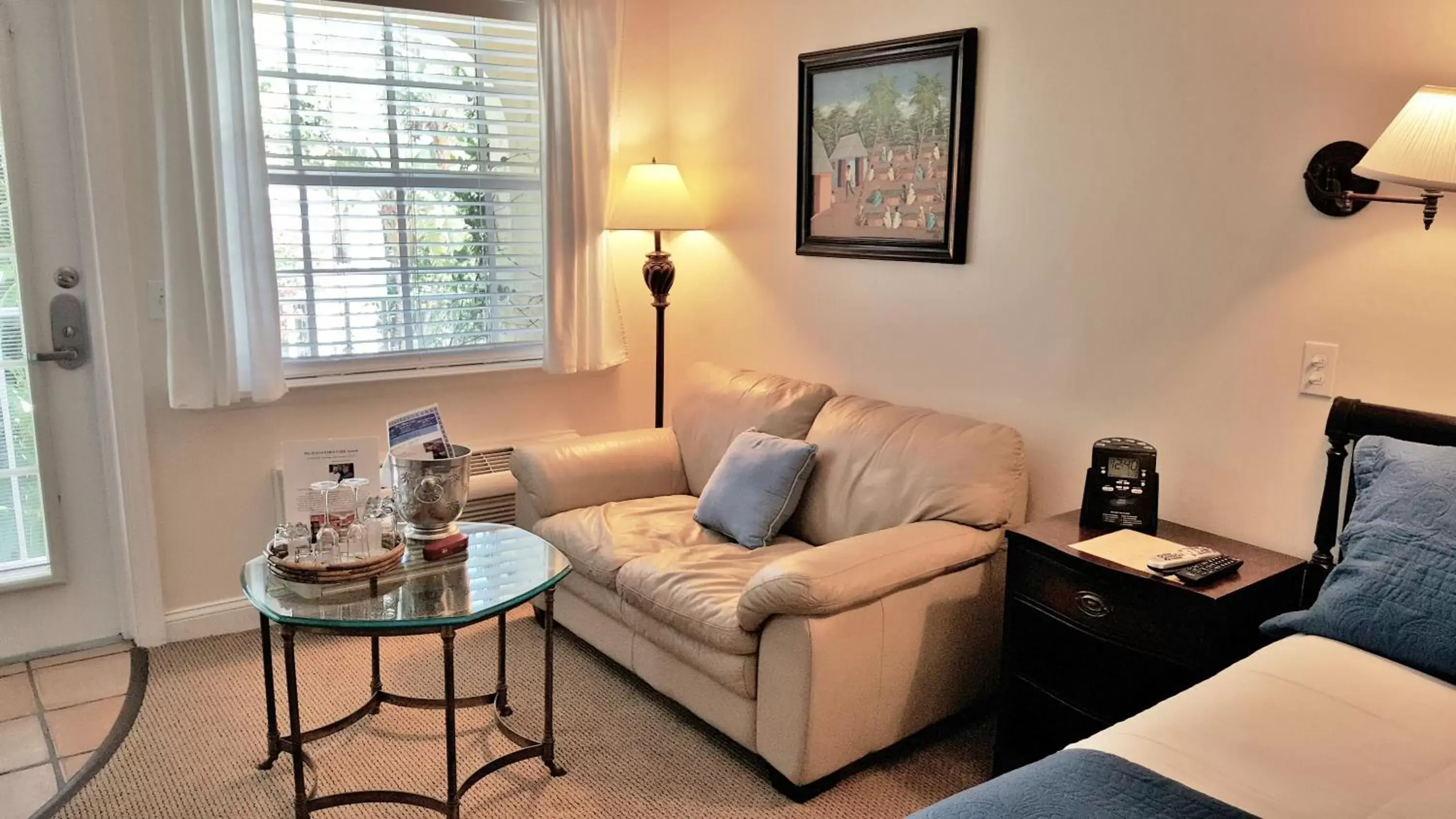 Seating Area in The Caribbean Court Boutique Hotel