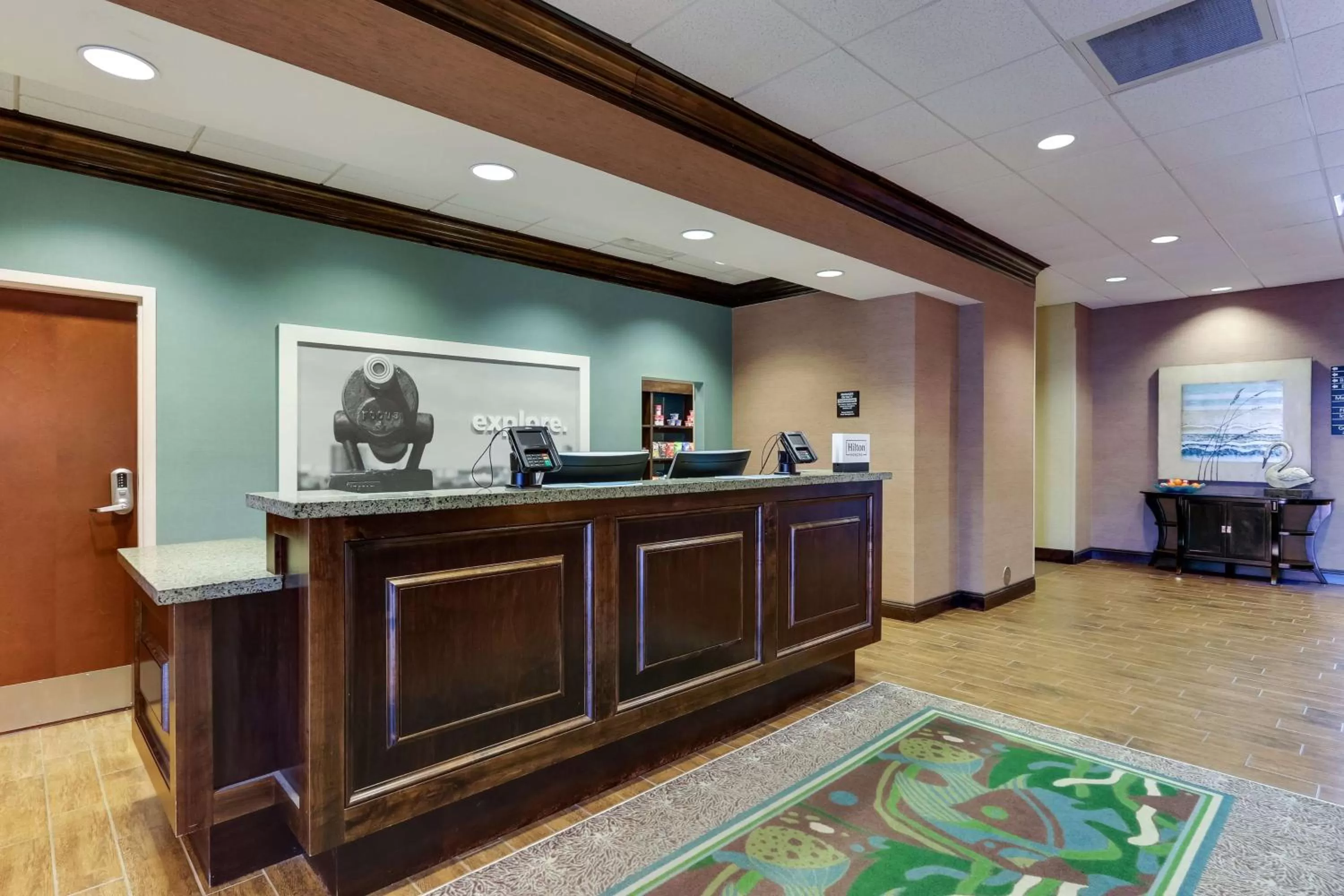 Lobby or reception in Hampton Inn and Suites Swansboro Near Camp Lejeune