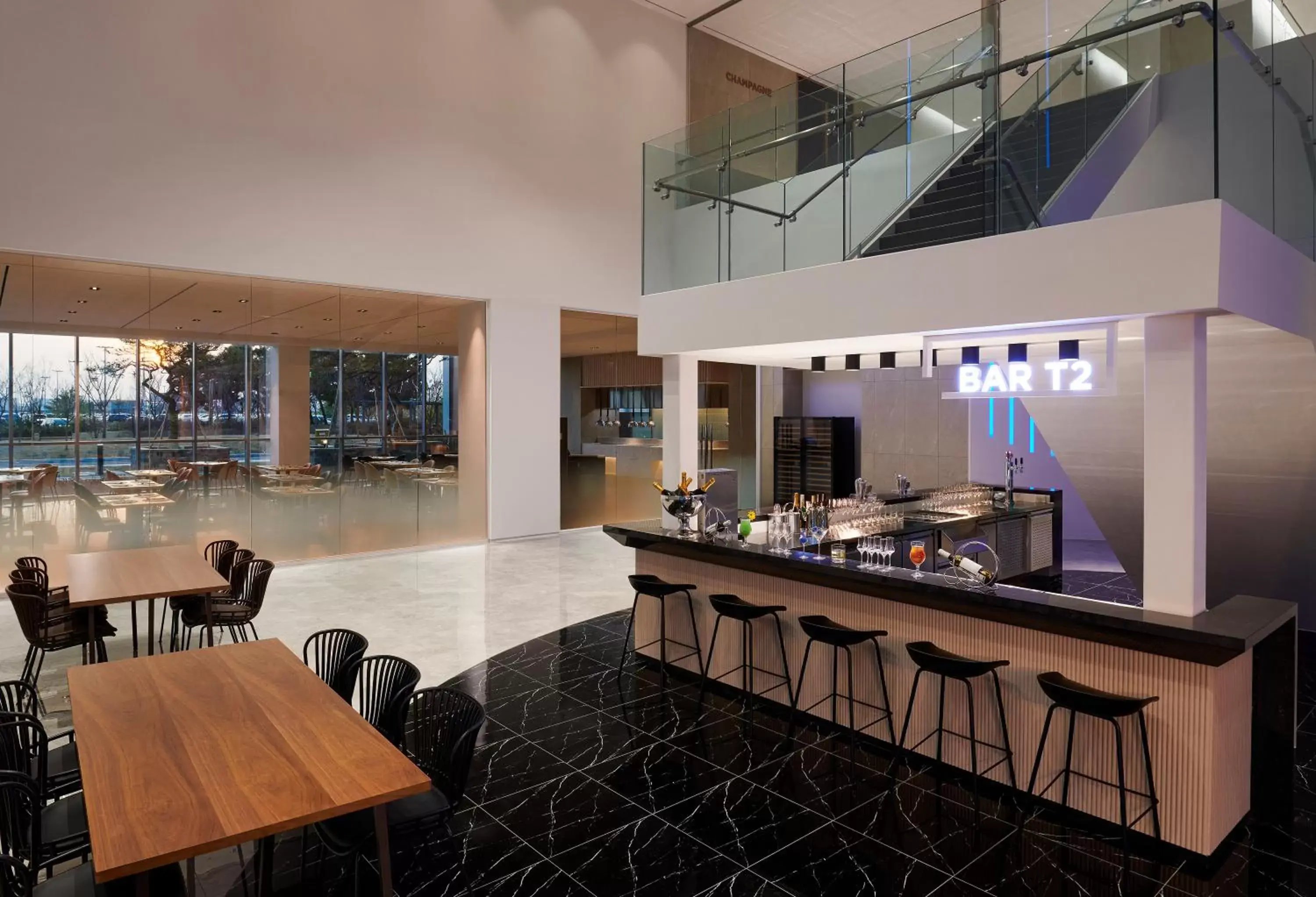 Lounge or bar in ibis Styles Ambassador Incheon Airport T2 Lounge or bar in ibis Styles Ambassador Incheon Airport T2