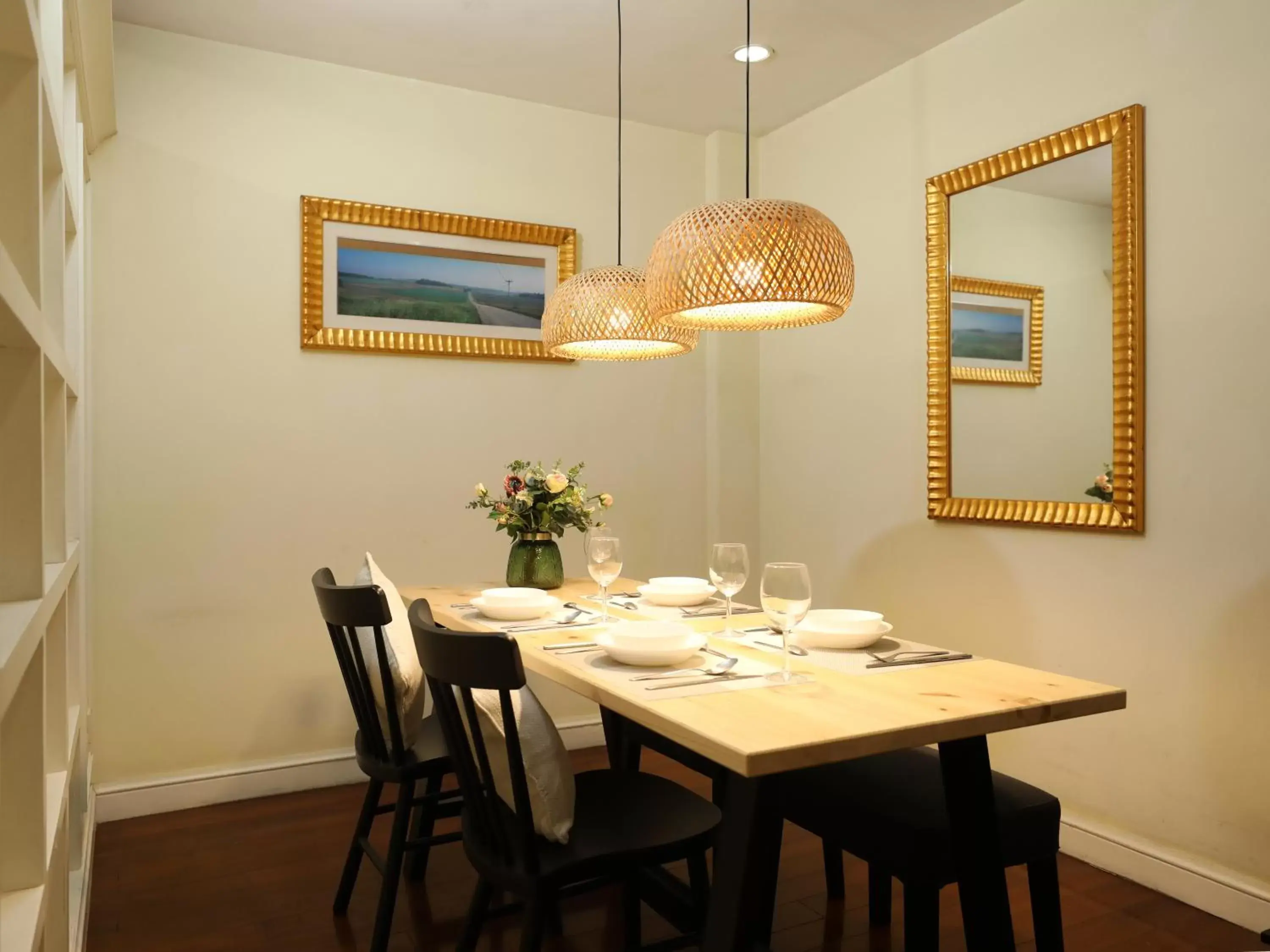 Dining Area in Ladoll Service Apartments