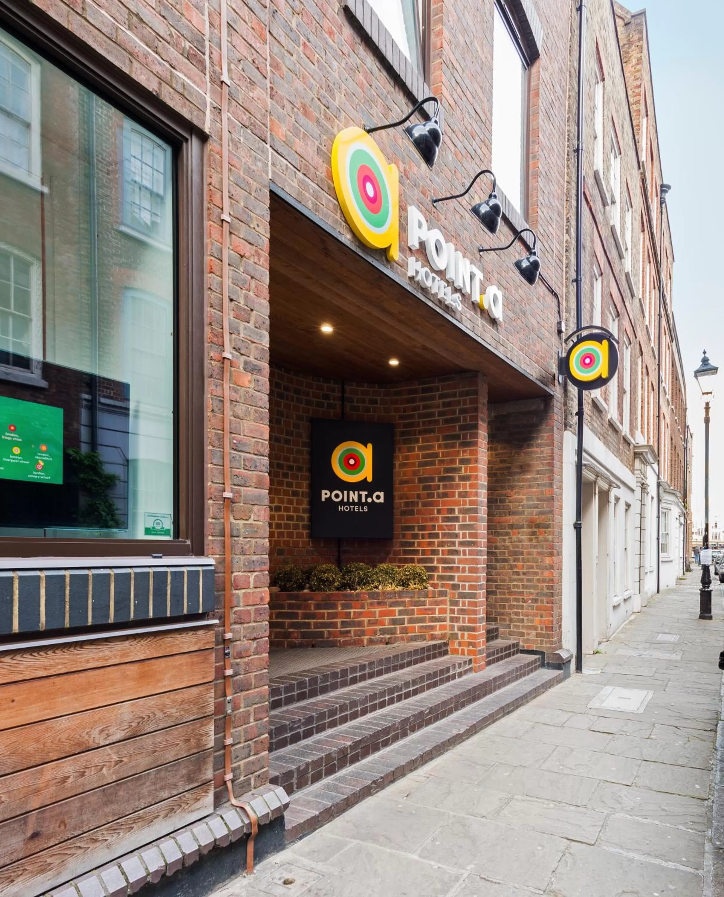 Facade/entrance in Point A London Liverpool Street