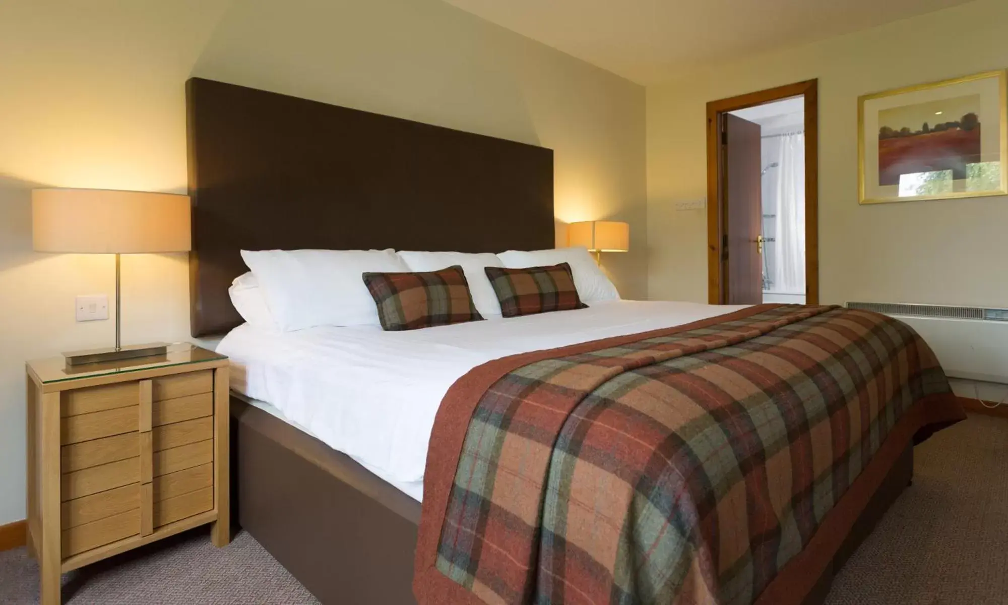 Bed in Macdonald Spey Valley Resort