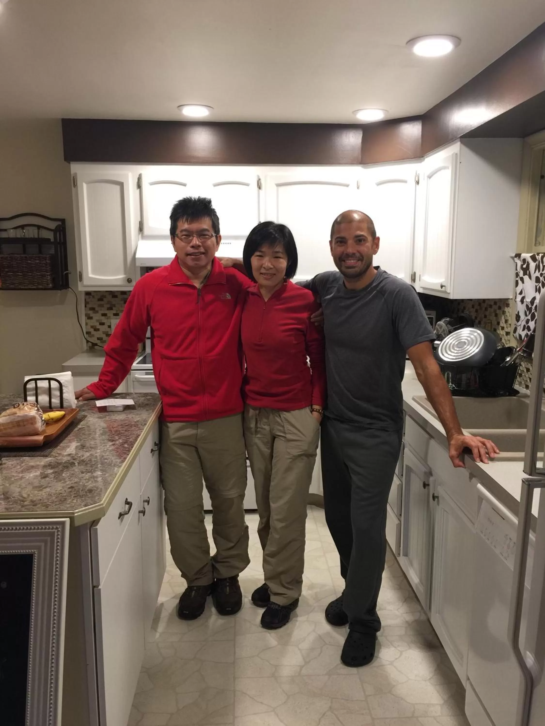 group of guests, Kitchen/Kitchenette in The Little Italy of Niagara Falls Bed & Breakfast