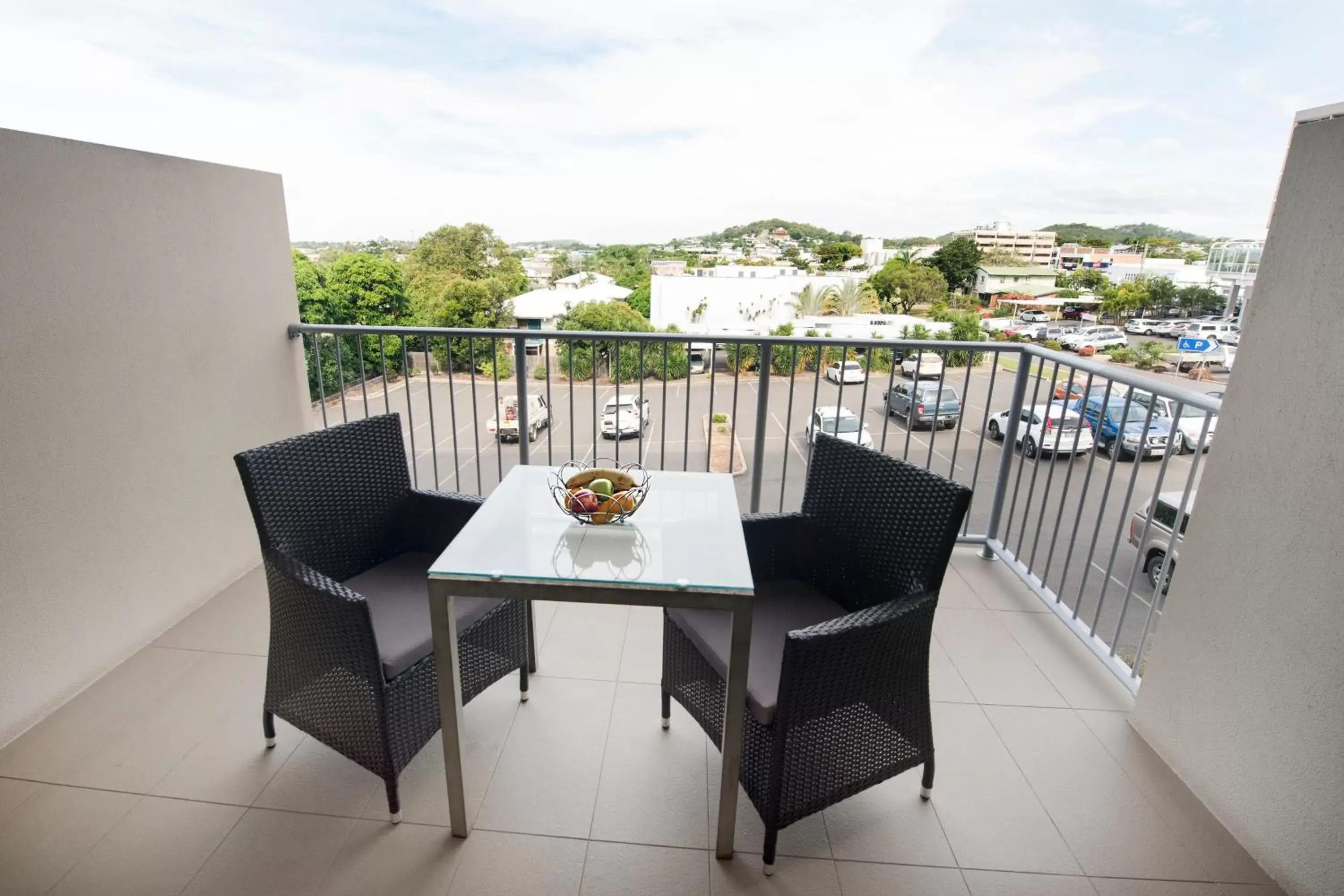 Balcony/Terrace in Gladstone City Central Apartment Hotel