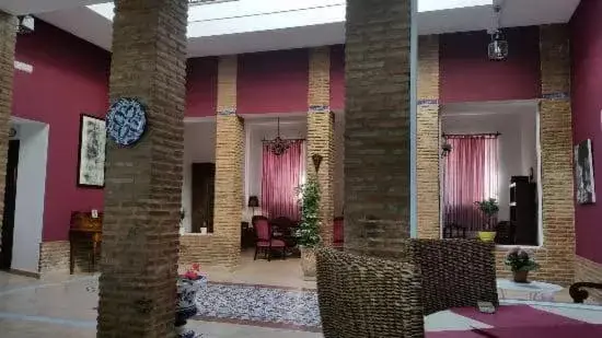 Patio in Hotel Andalou