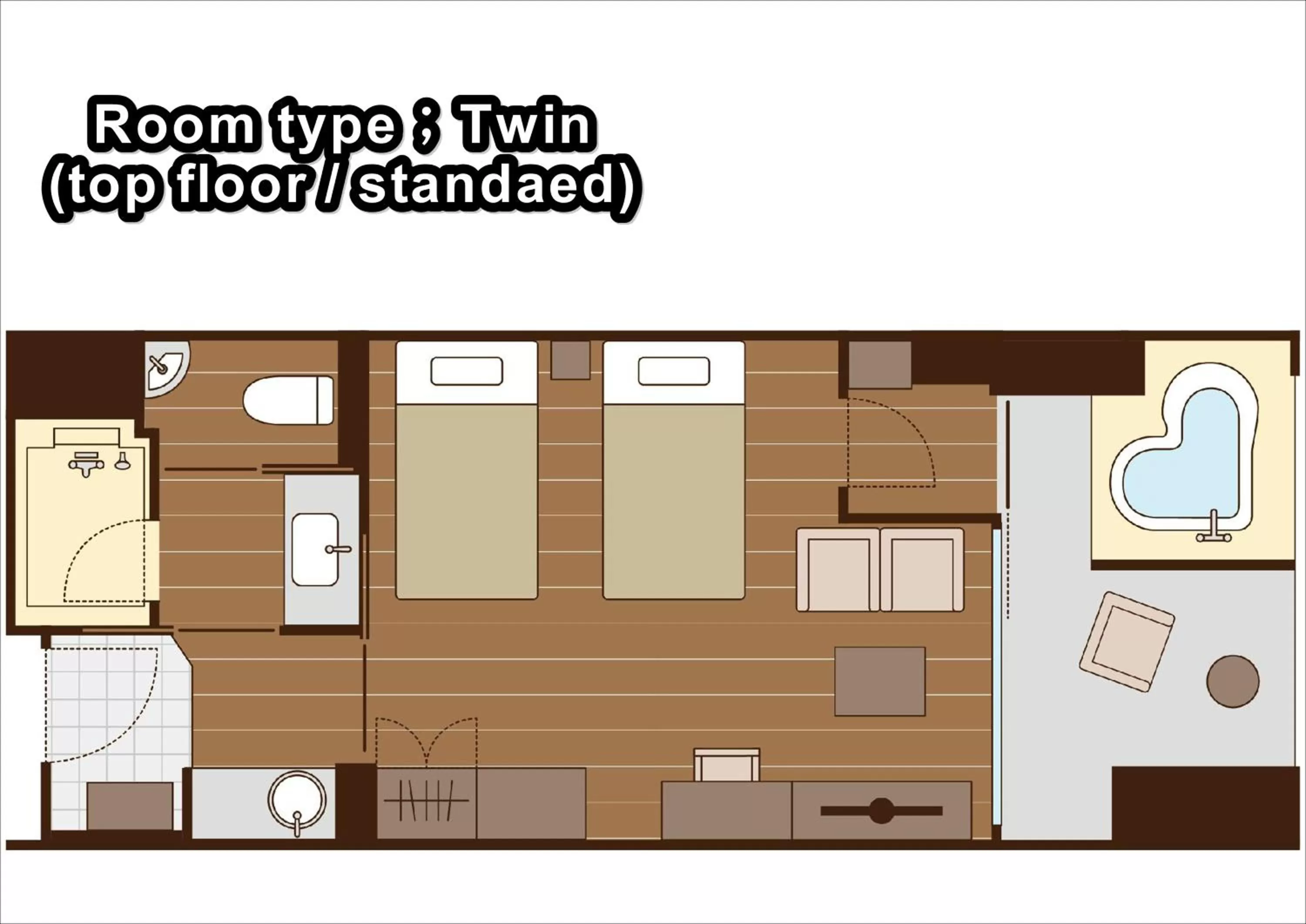 Floor plan in La Vista Kirishima Hills