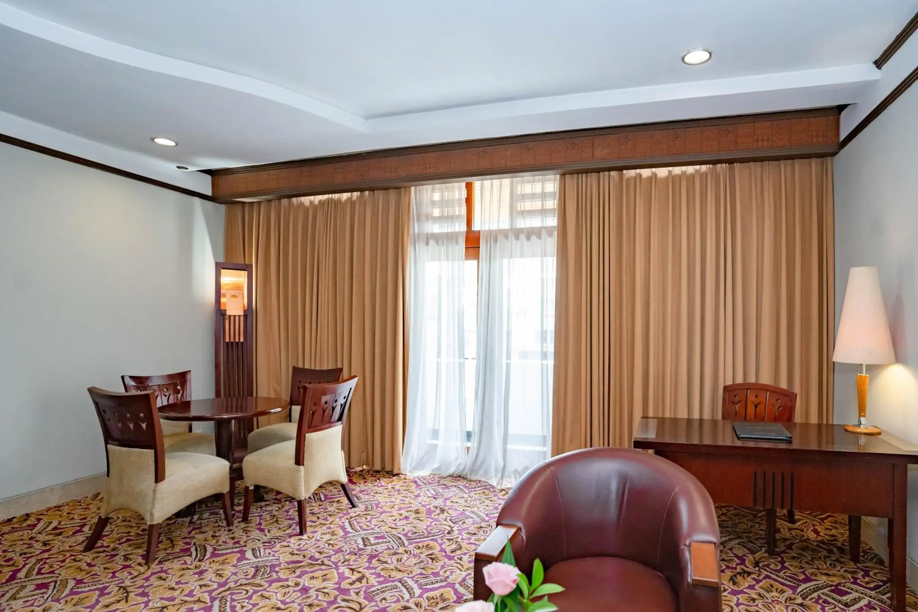 Seating Area in Hotel Bidakara Grand Savoy Homann Bandung