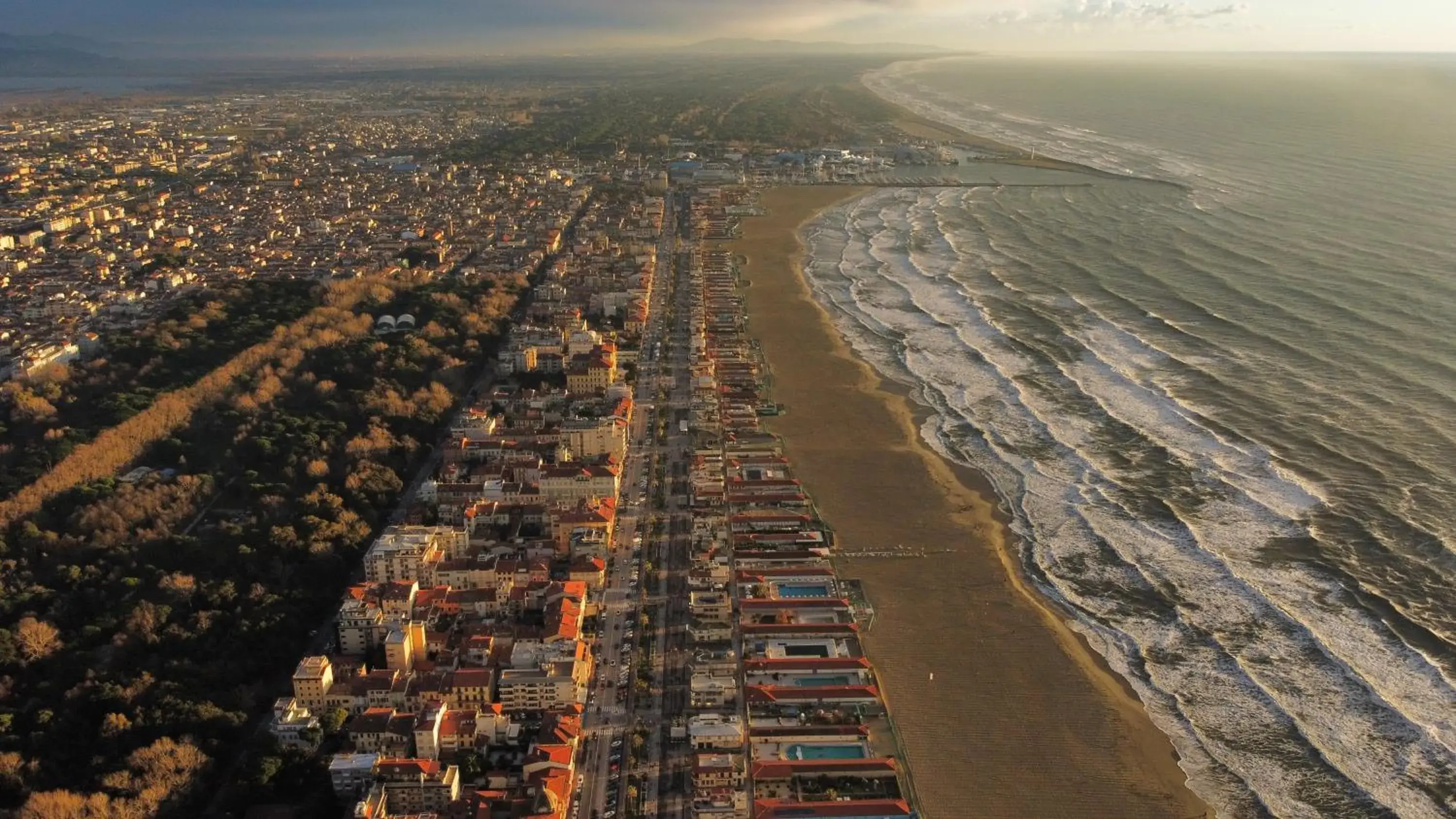 Bird's eye view, Bird's-eye View in Hotel Pardini