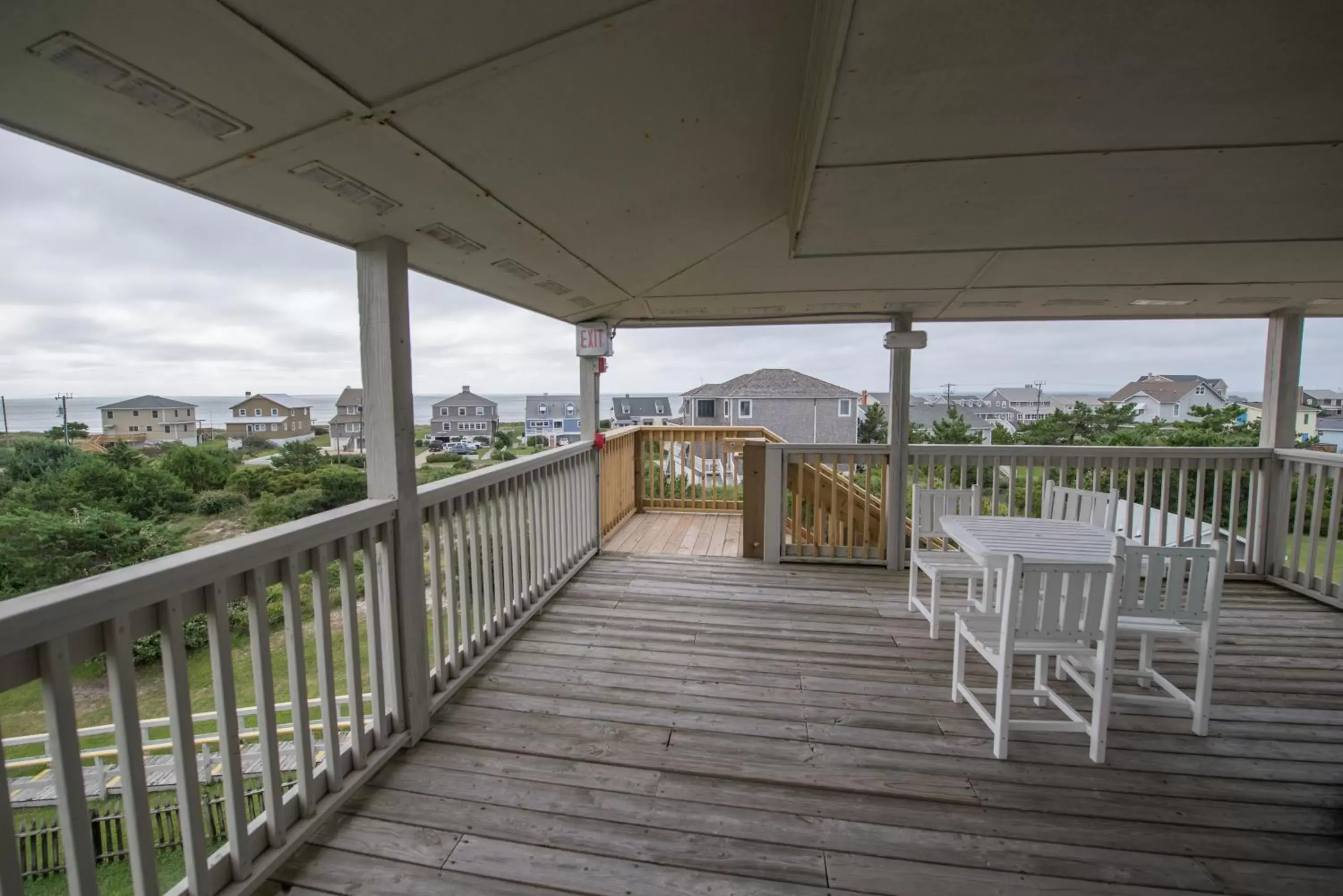 Patio, Balcony/Terrace in Atlantic Beach Resort, a Ramada by Wyndham