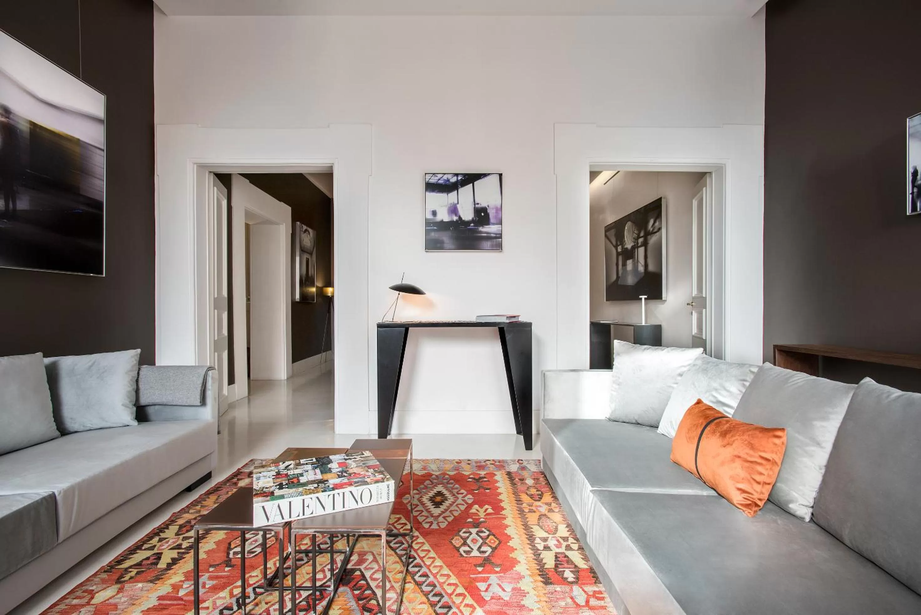 Living room in Piazza di Spagna 9