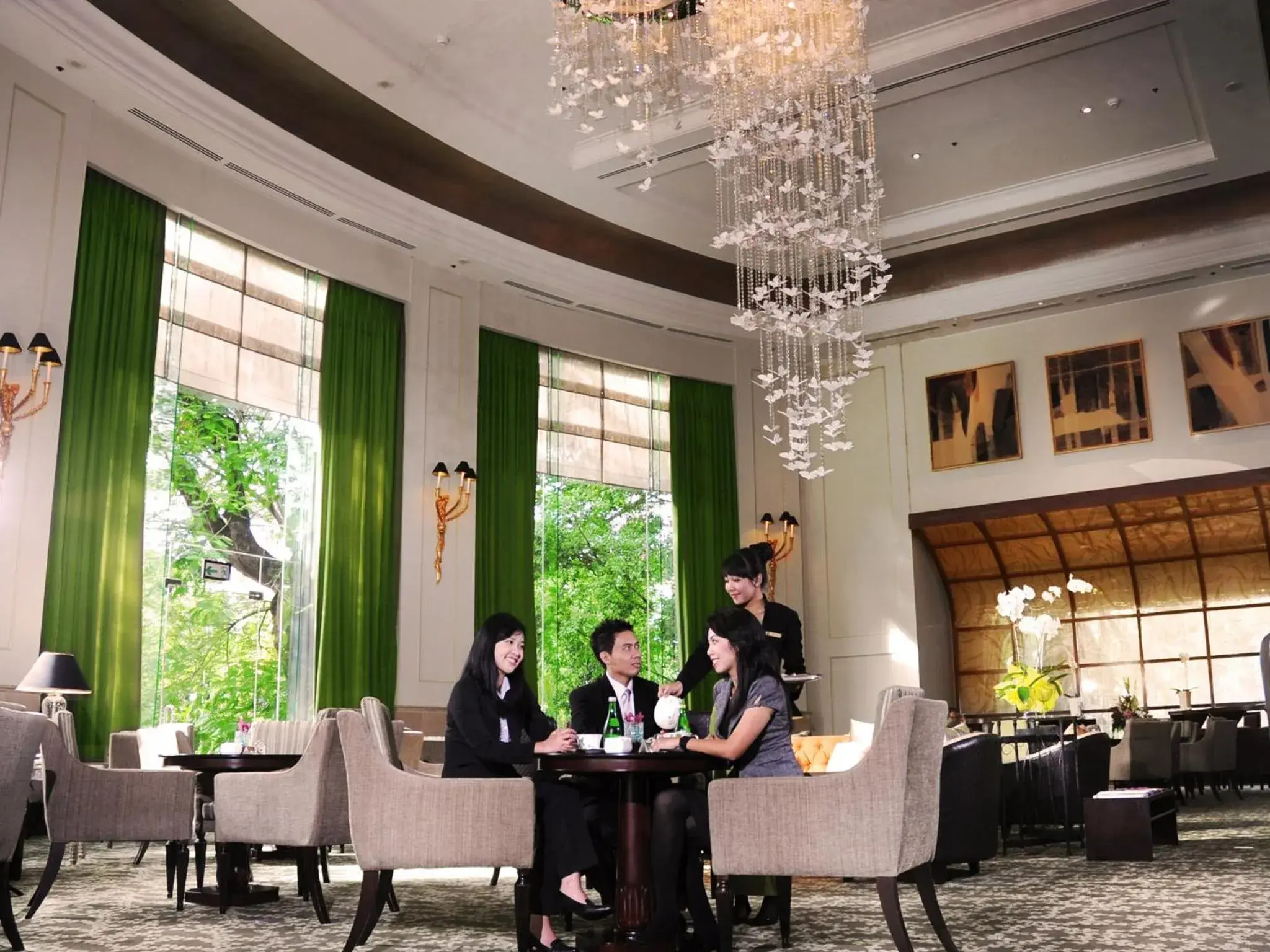 Lounge or bar in Borobudur Jakarta Hotel
