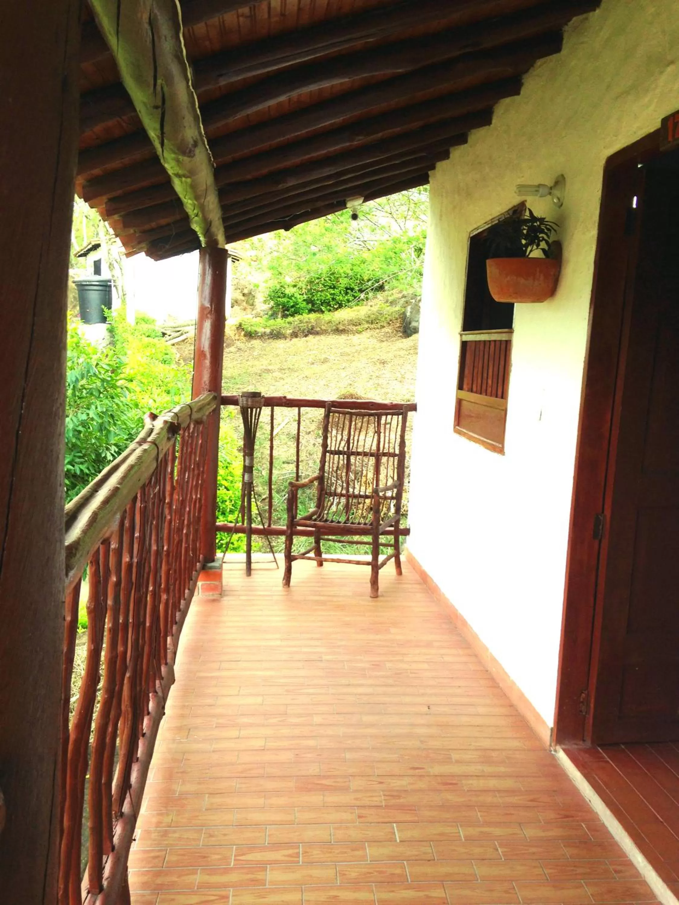 Seating area, Balcony/Terrace in Hotel Terrazas de la Candelaria