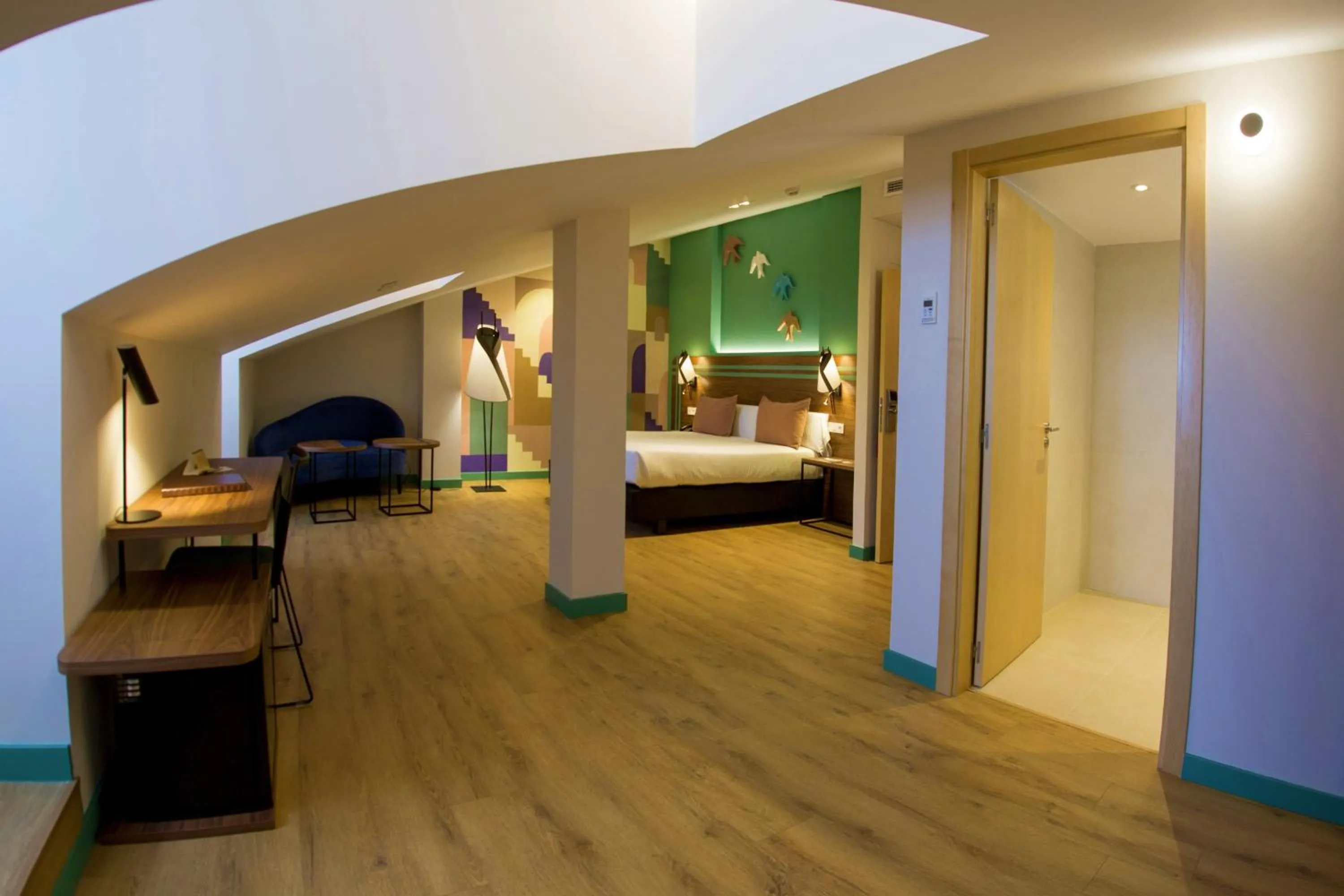 Bed in Hotel Plaza De La Paz