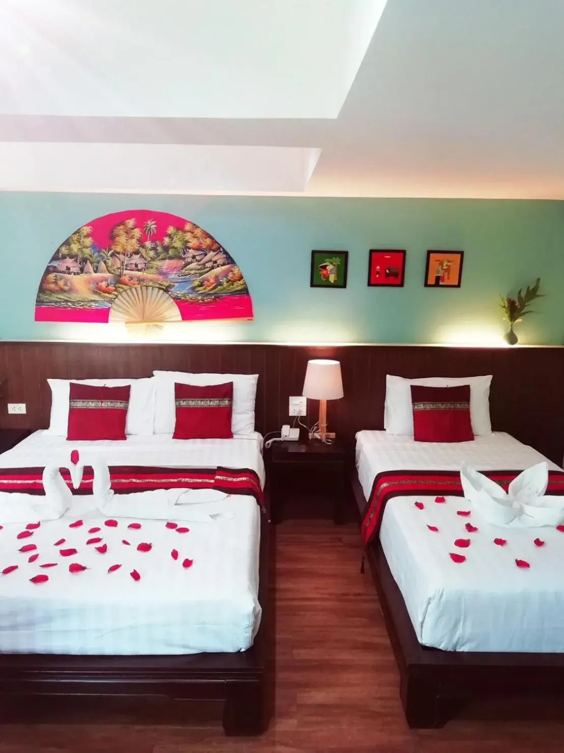 Bed in Mandala House