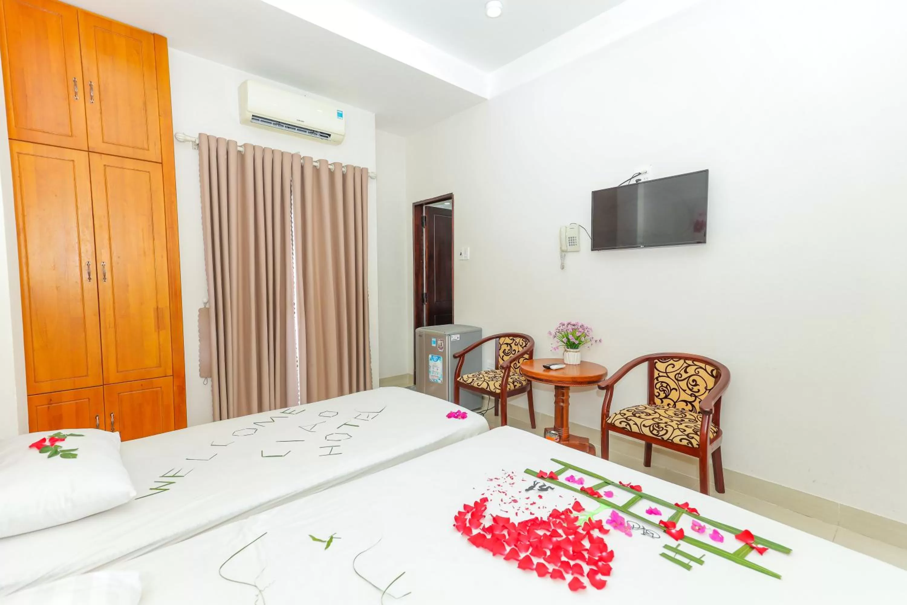 oven, Bed in Ciao Hồng Phúc Hotel