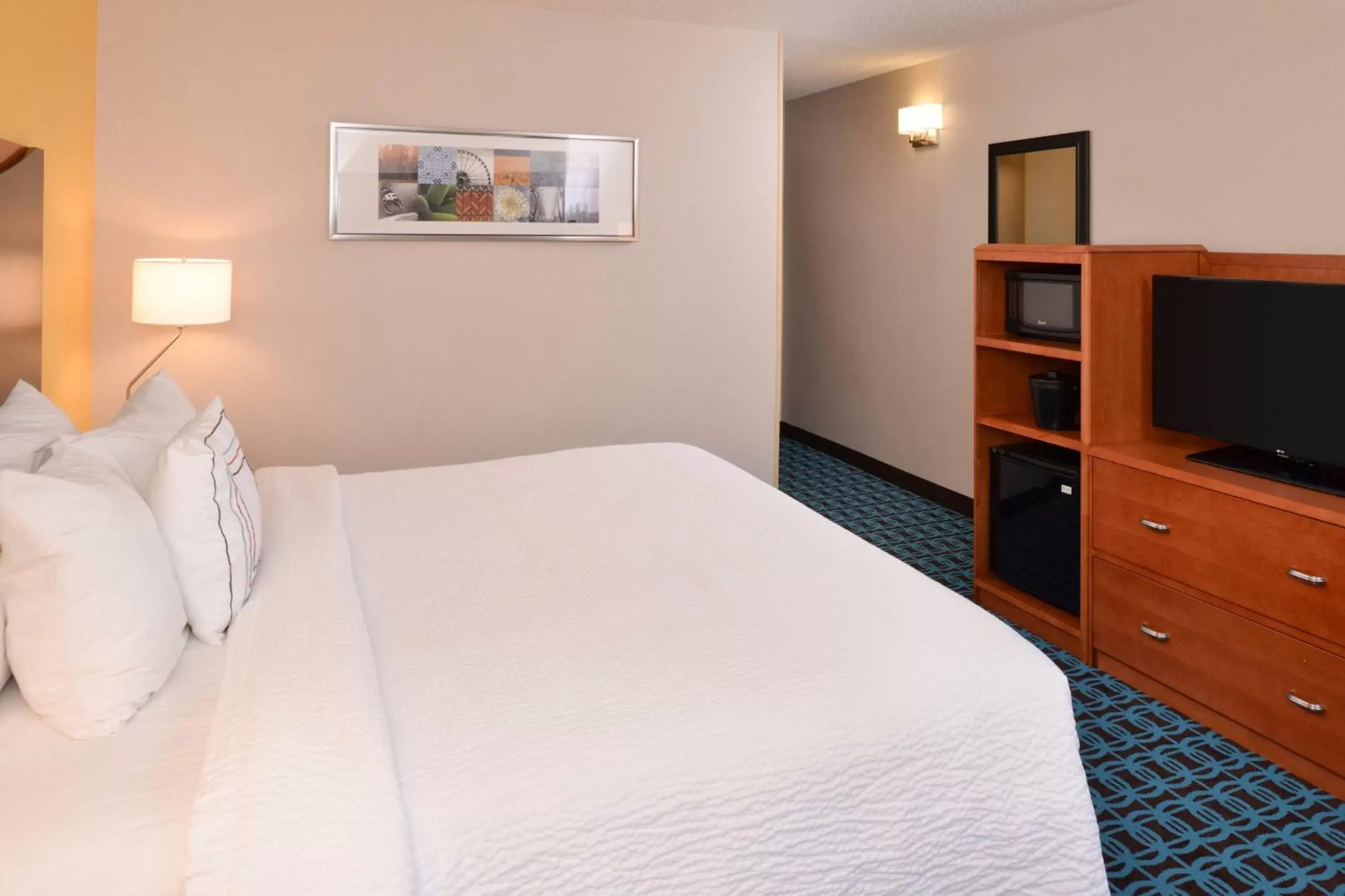 Bedroom, Bed in Fairfield Inn & Suites Hattiesburg / University