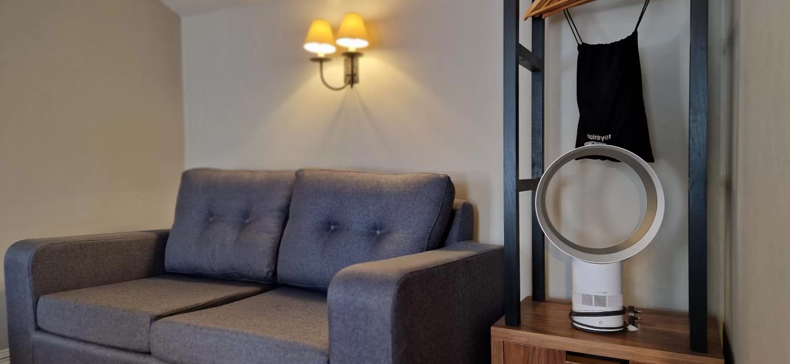 Seating area in The Cross-Keys Hotel