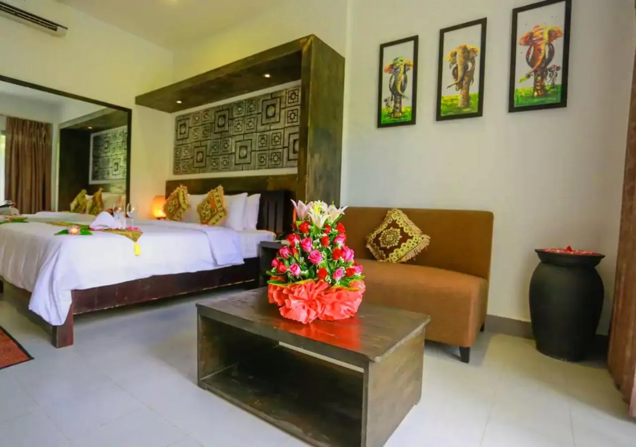 Bed in Ladear Privilege Rooms