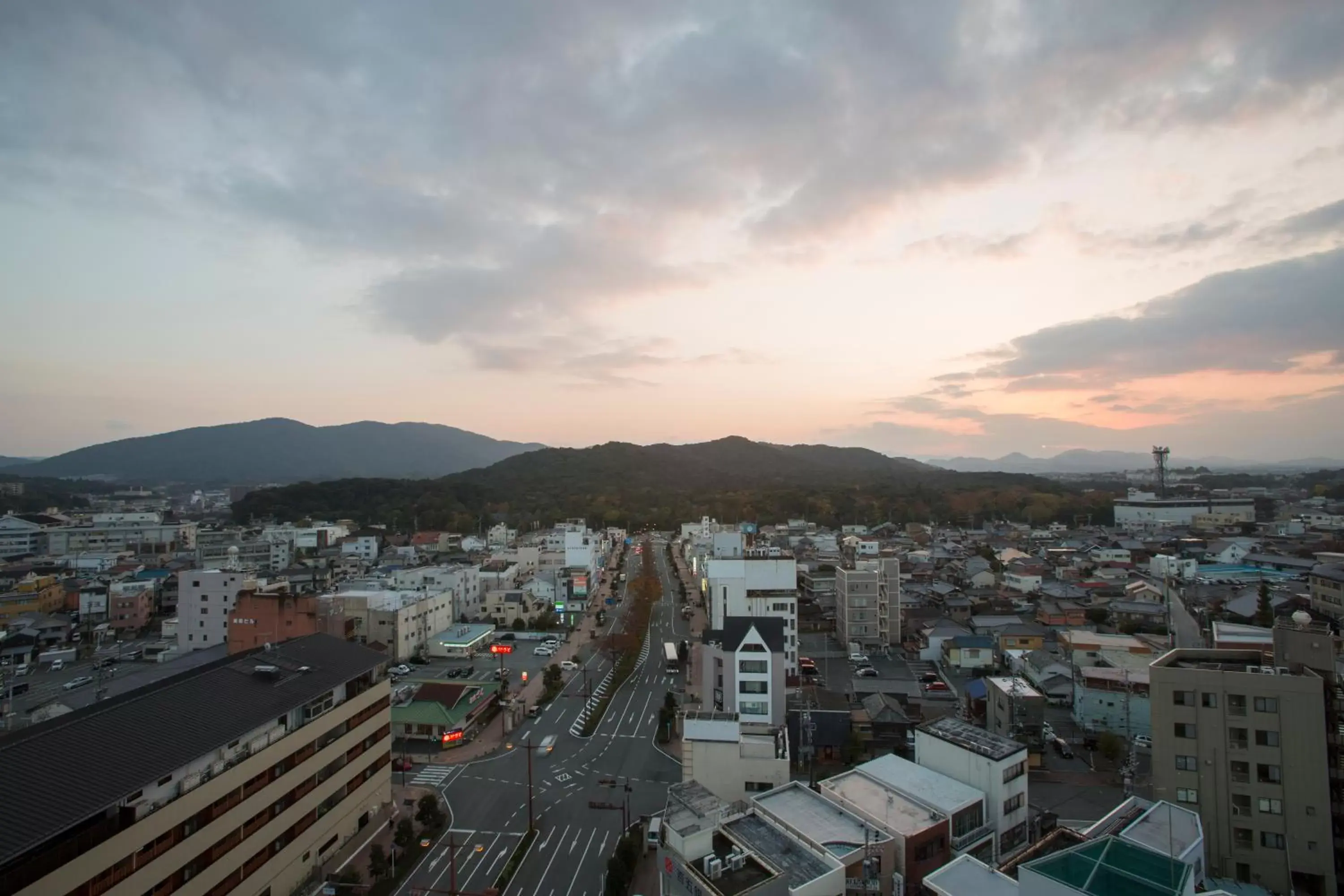 City view in Sanco Inn Iseshi-Ekimae Shikinoyu