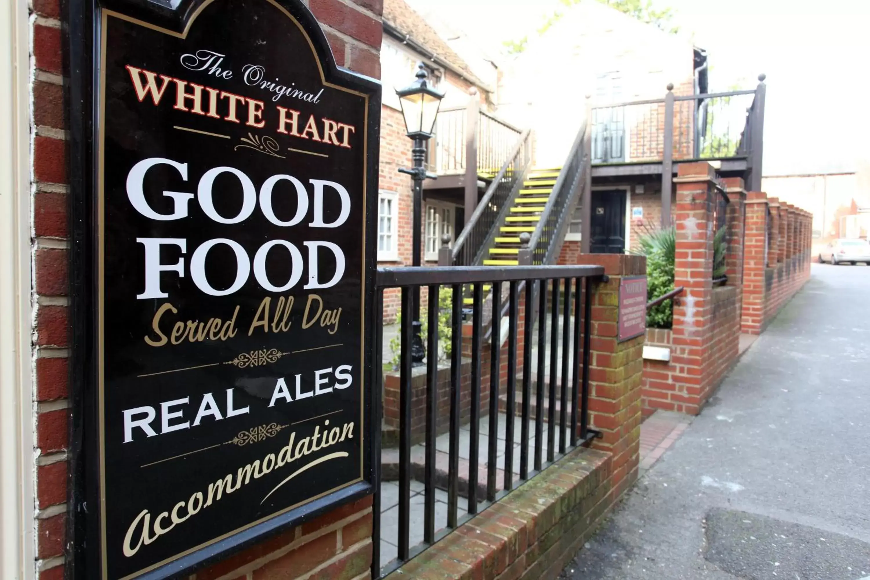 Property logo or sign in Original White Hart, Ringwood by Marston's Inns