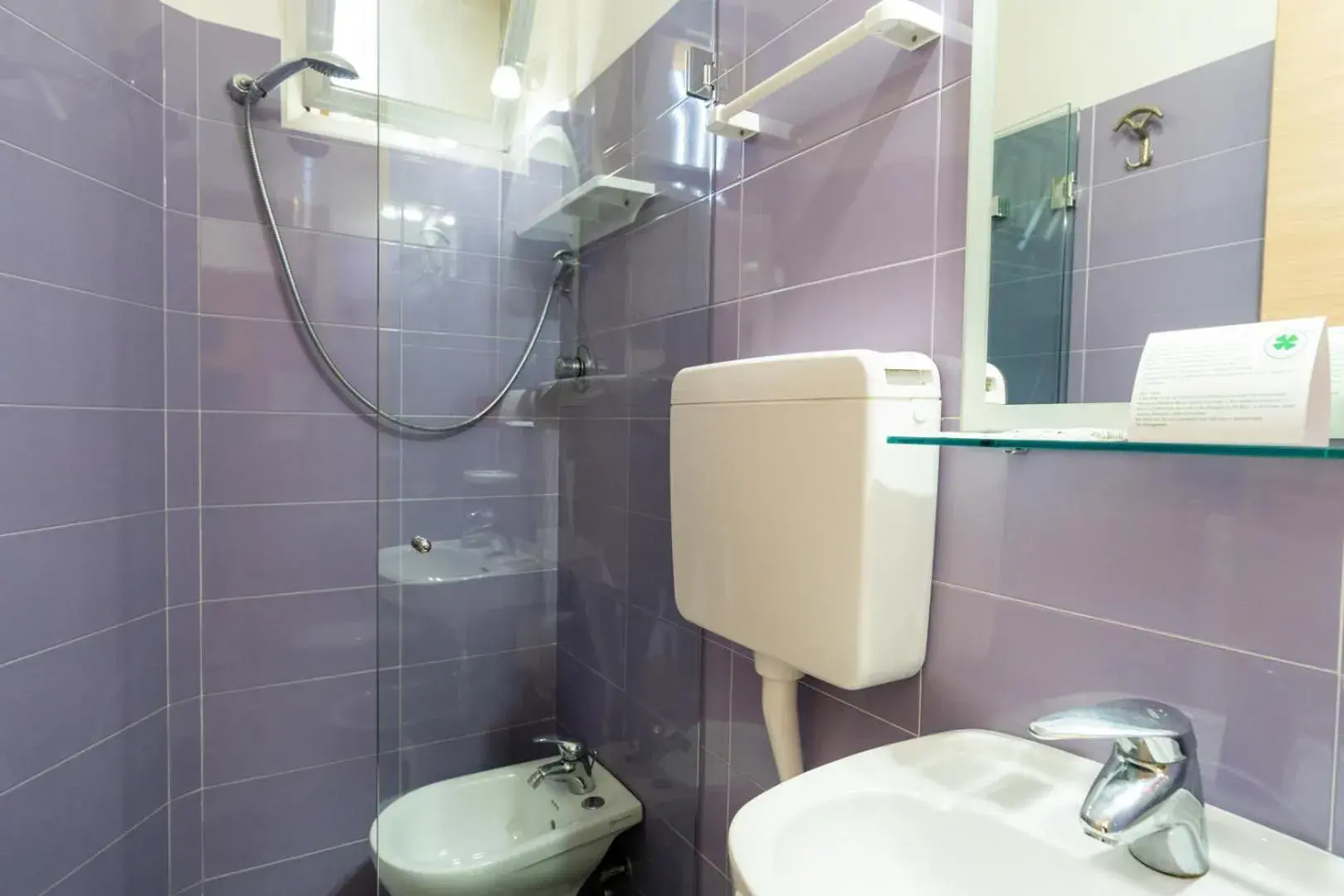 Bathroom in Hotel Milanese