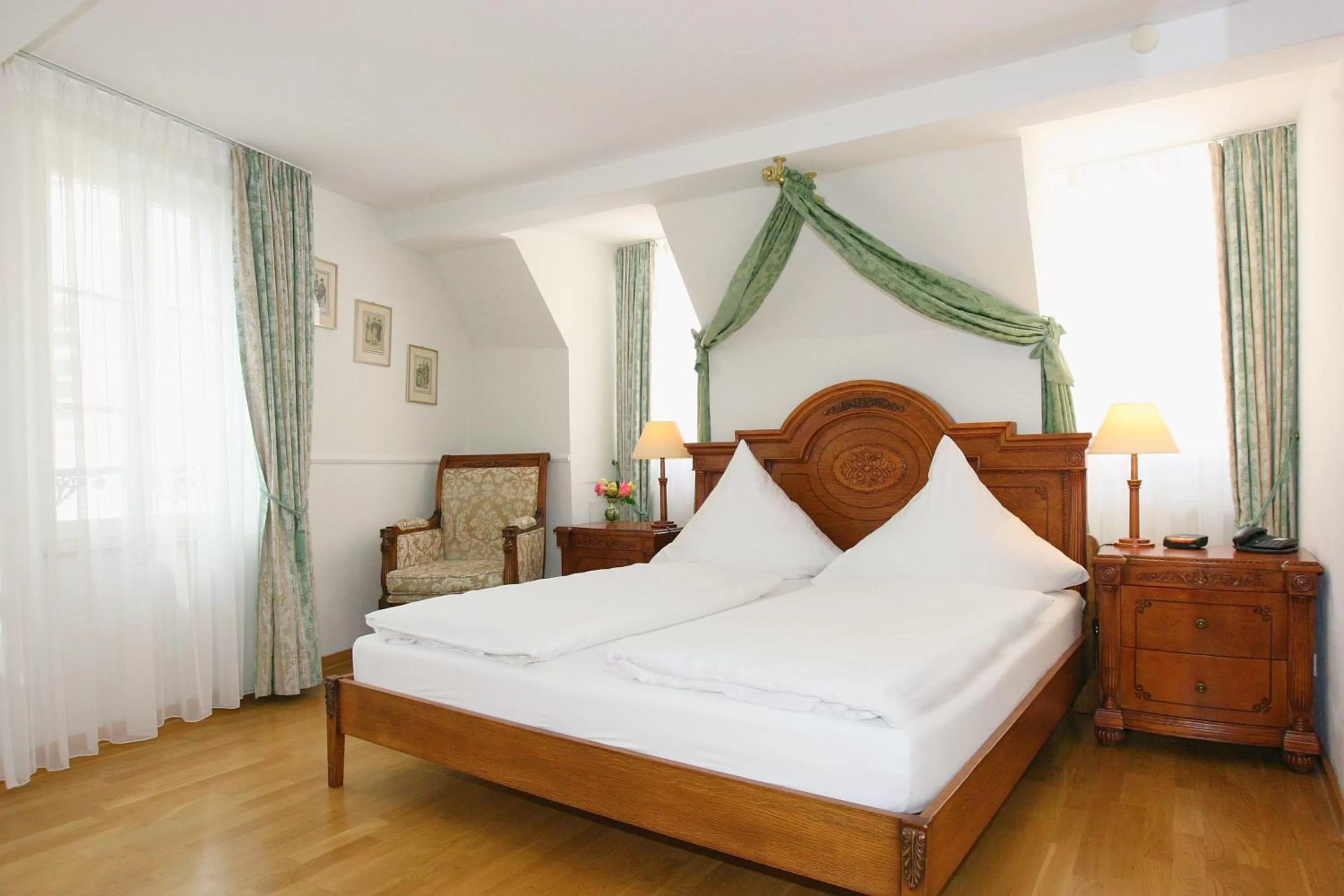 Bed in Hotel Rathausglöckel